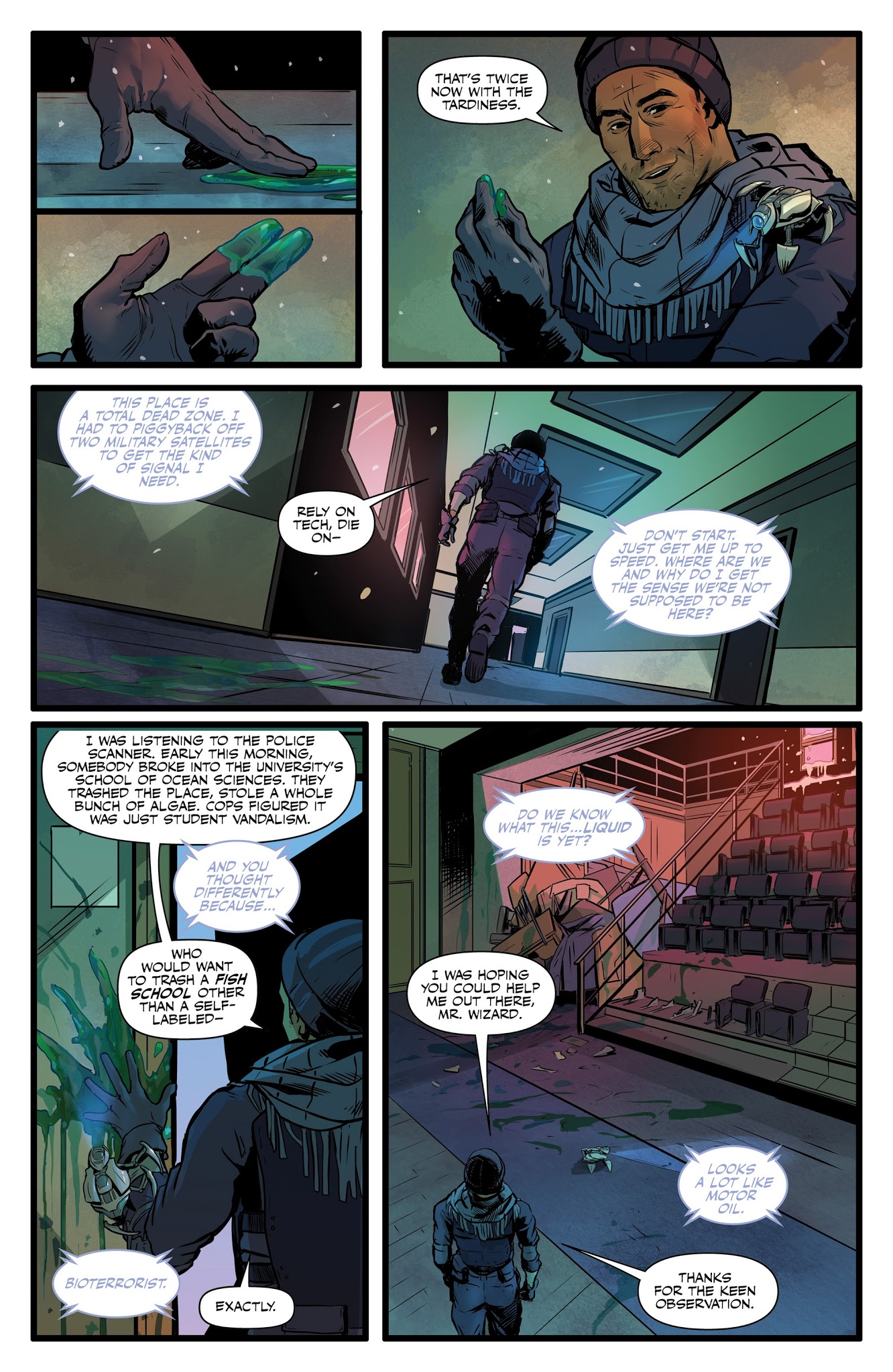 Read online Alien Bounty Hunter comic -  Issue #1 - 17