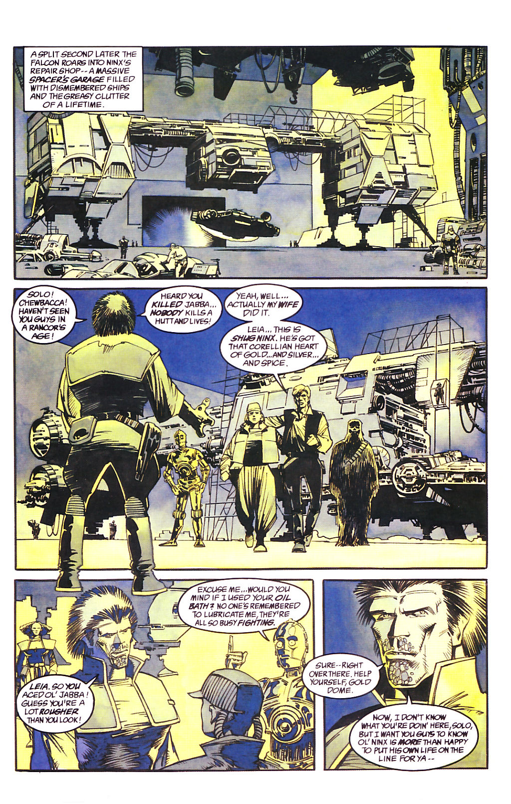Read online Star Wars: Dark Empire comic -  Issue #3 - 23