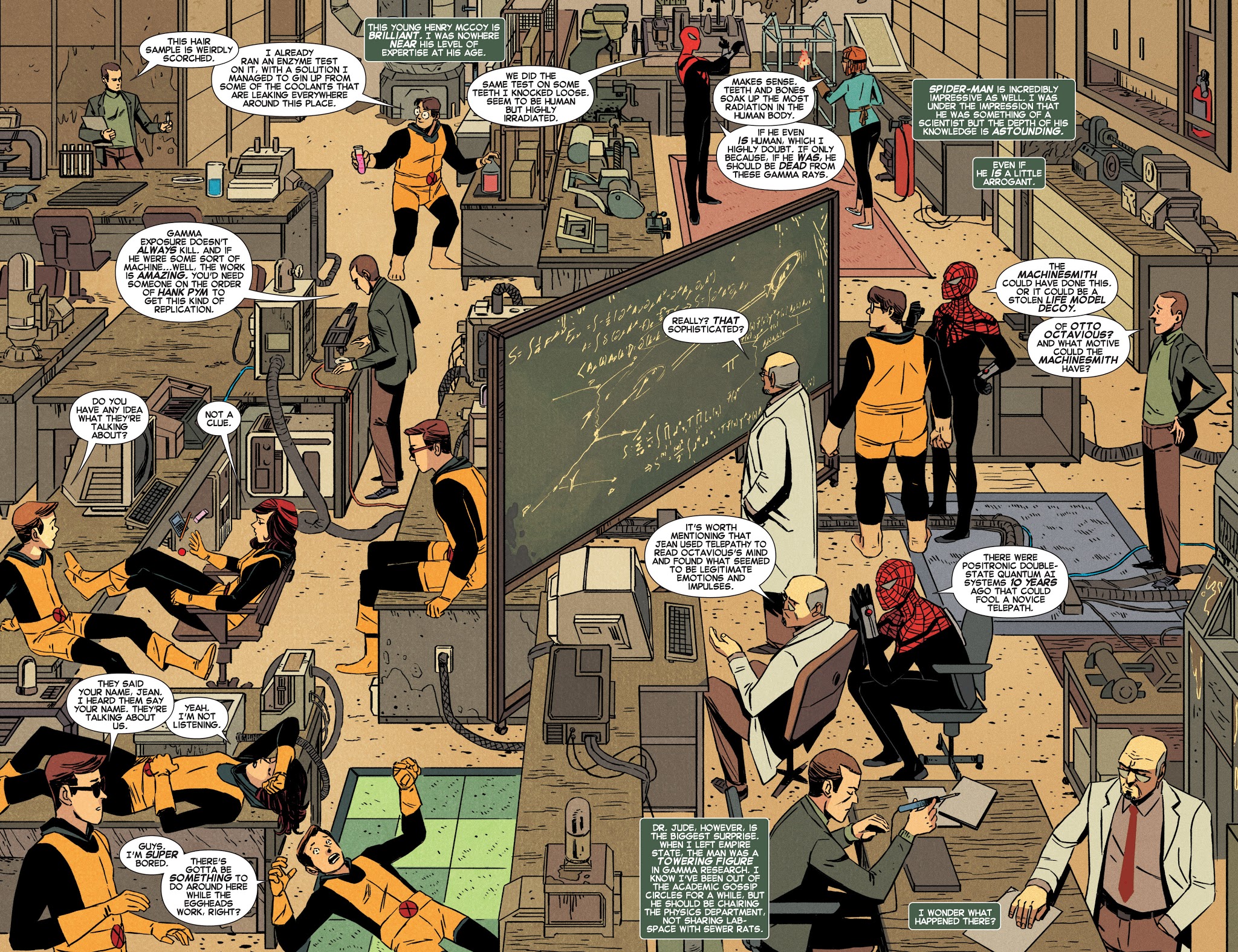 Read online All-New X-Men/Indestructible Hulk/Superior Spider-Man: The Arms of The Octopus comic -  Issue # Full - 43