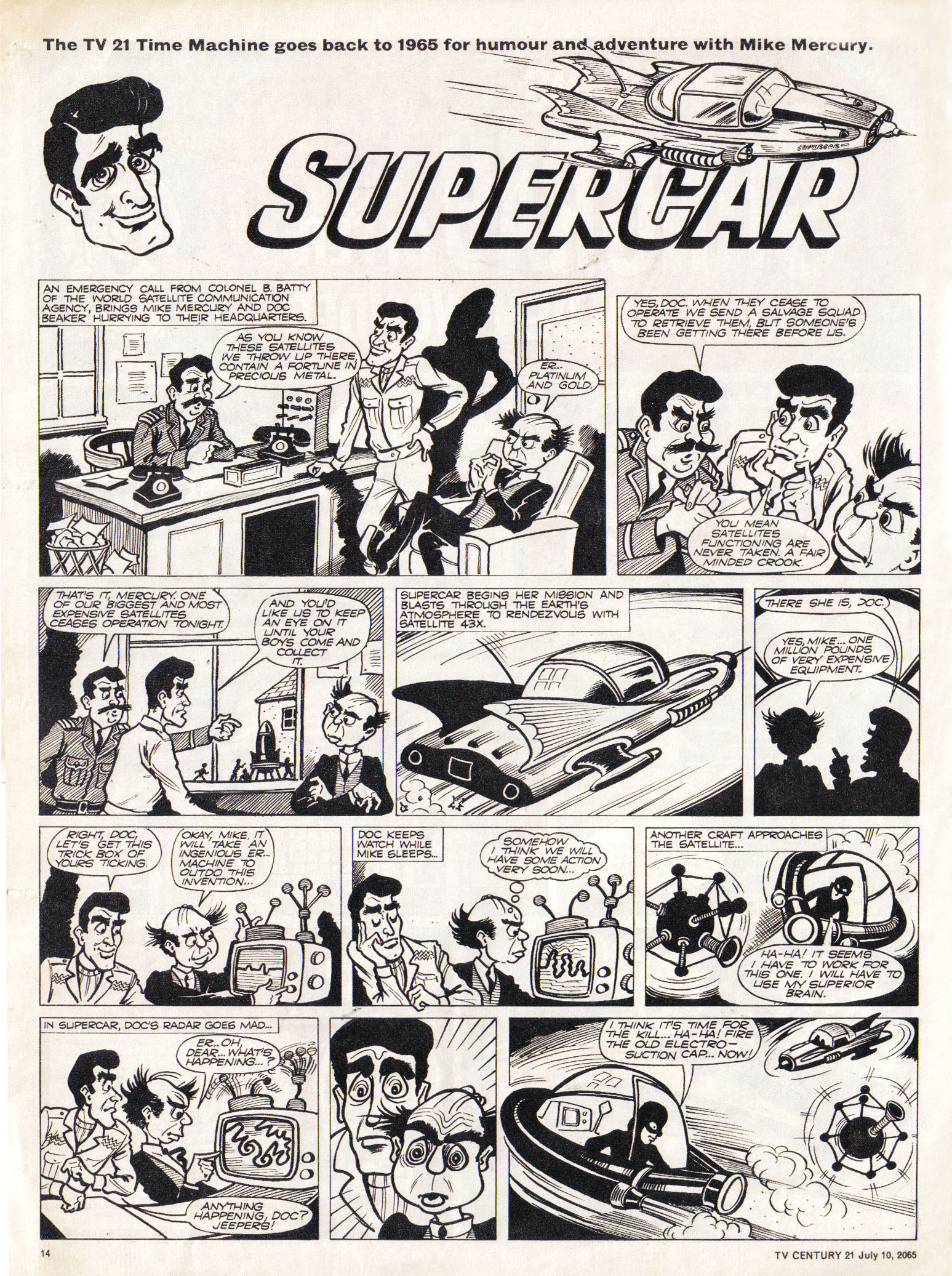 Read online TV Century 21 (TV 21) comic -  Issue #25 - 13