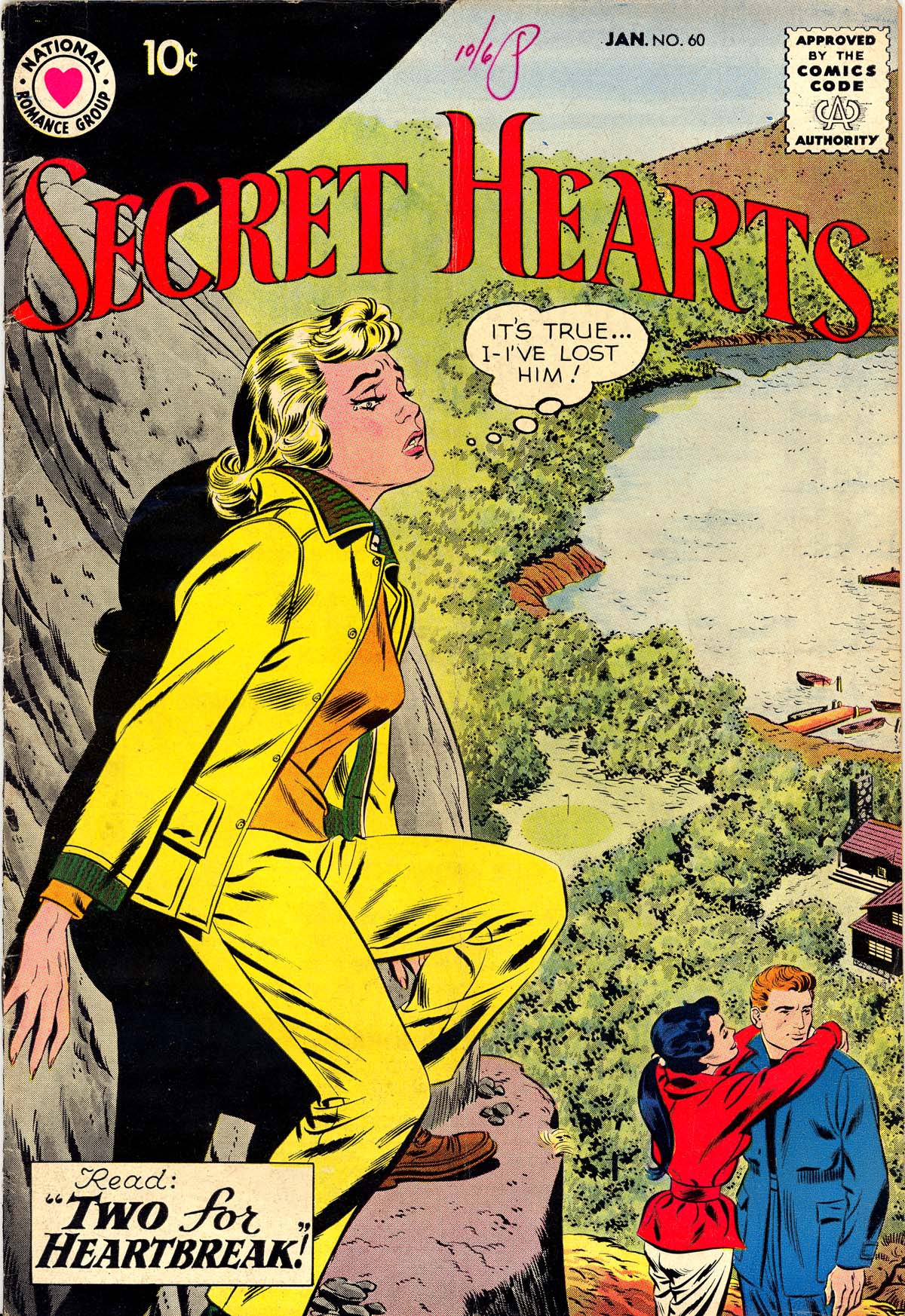 Read online Secret Hearts comic -  Issue #60 - 1