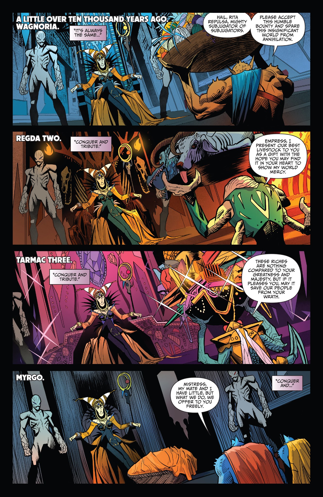 Read online Saban's Go Go Power Rangers comic -  Issue #6 - 3