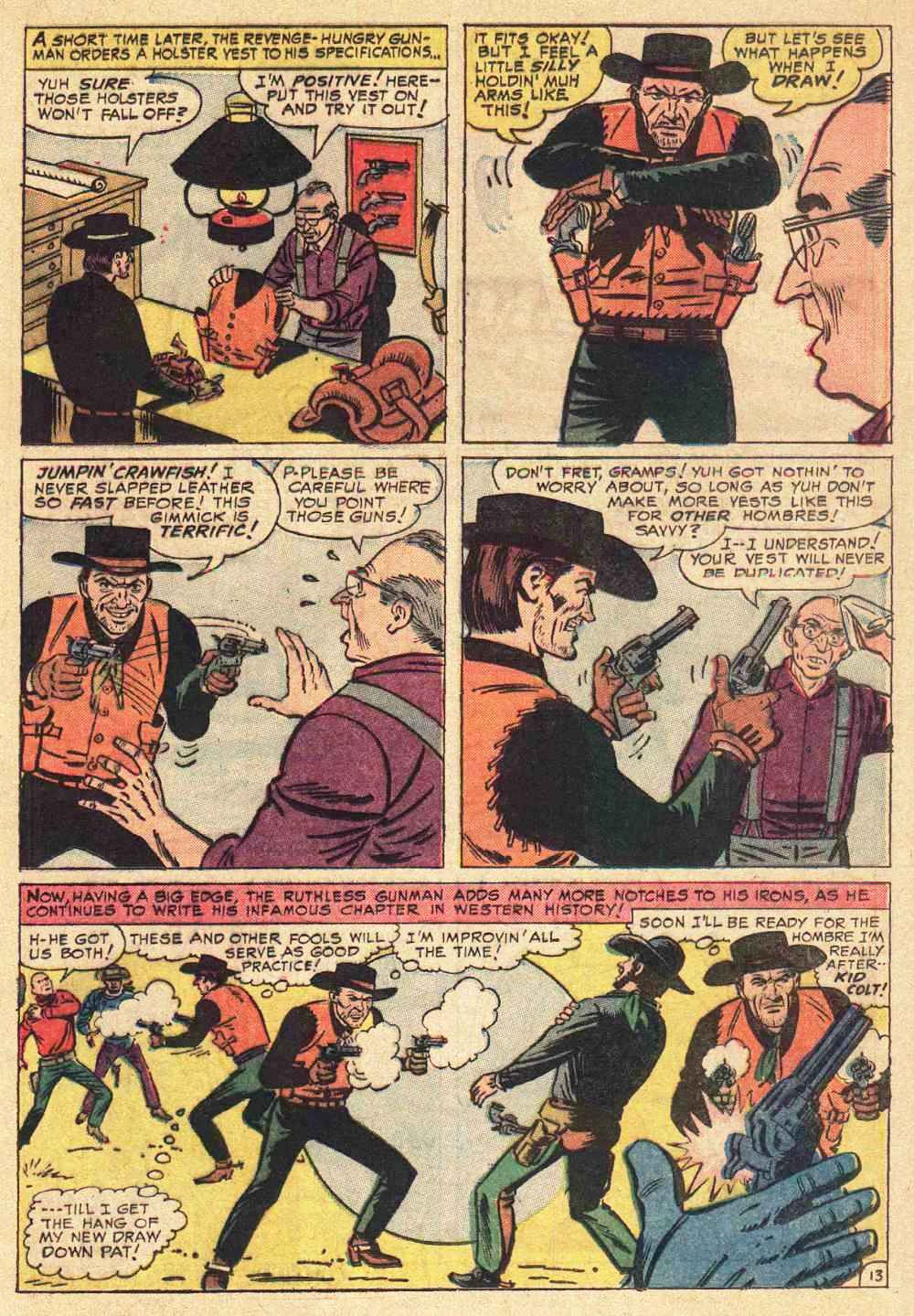 Read online Kid Colt Outlaw comic -  Issue #126 - 17