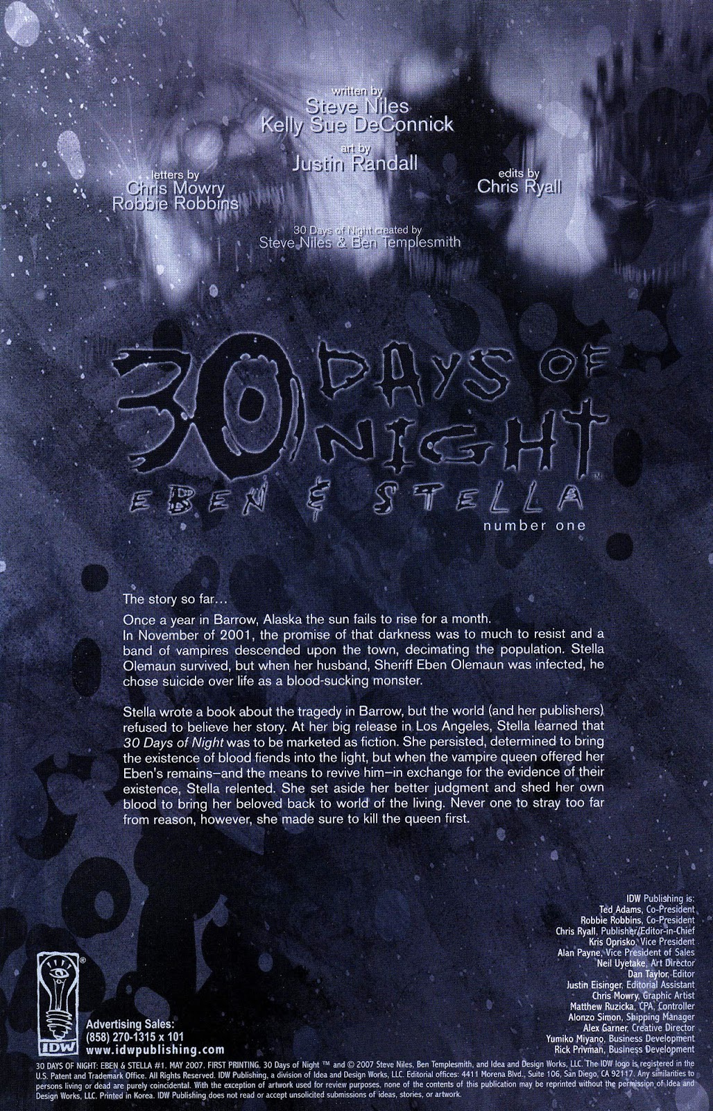 30 Days of Night: Eben & Stella issue 1 - Page 2