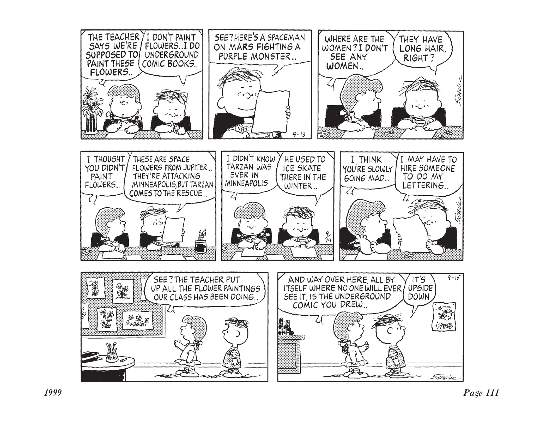 Read online The Complete Peanuts comic -  Issue # TPB 25 - 121
