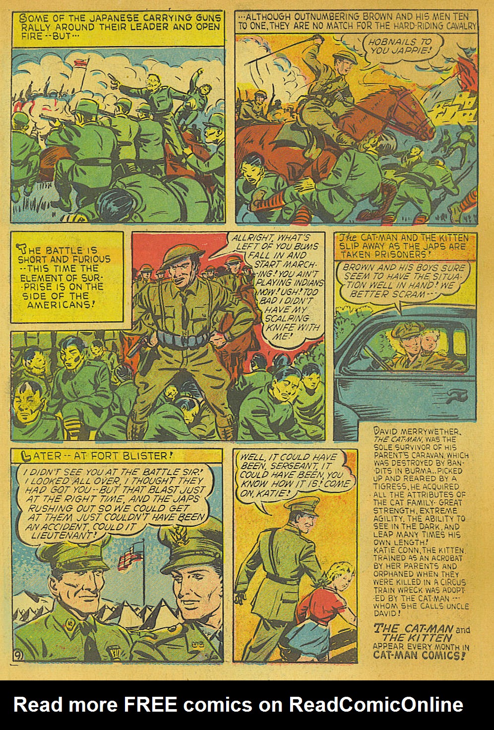 Read online Cat-Man Comics comic -  Issue #10 - 10