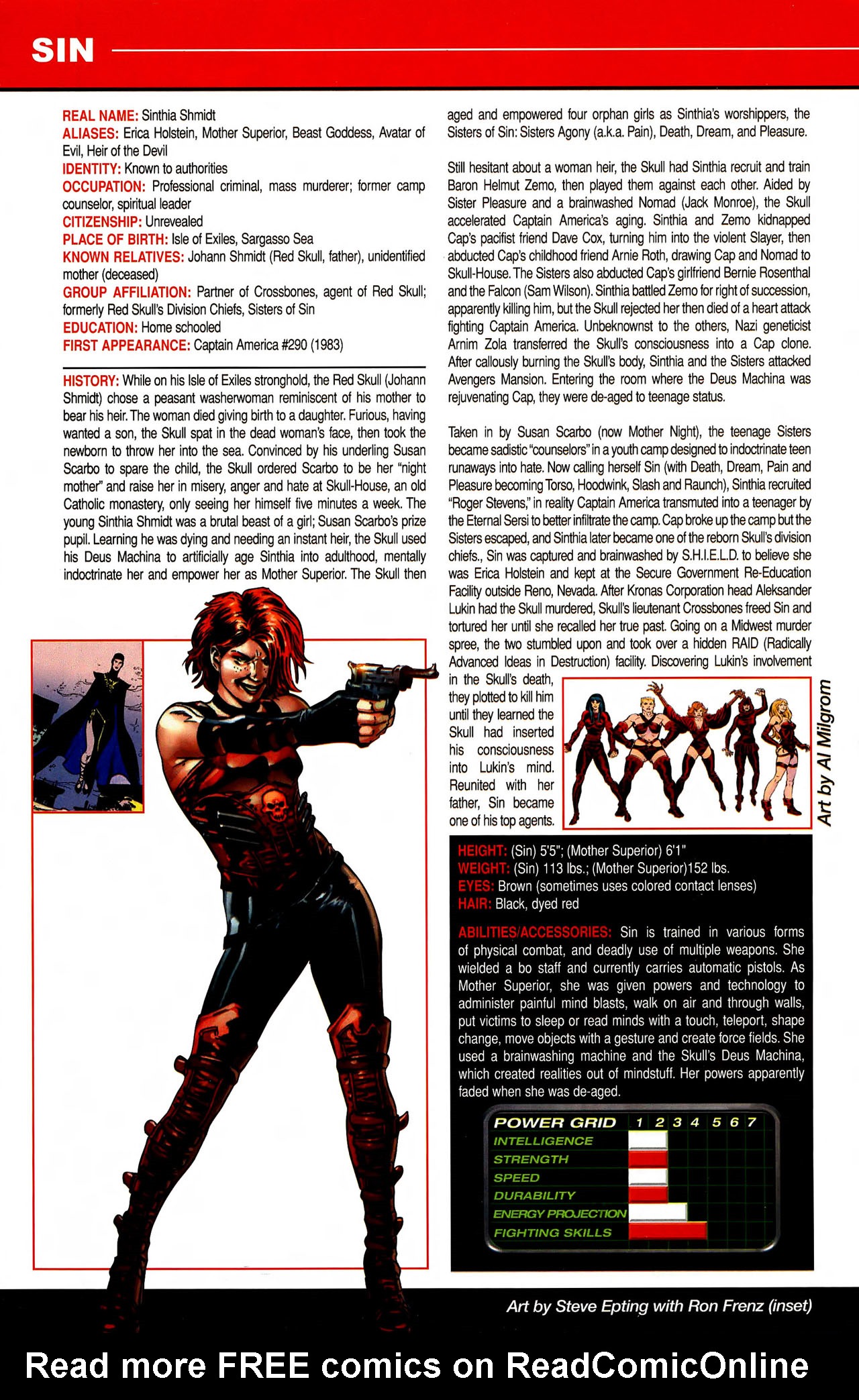 Read online All-New Official Handbook of the Marvel Universe A to Z comic -  Issue #10 - 16