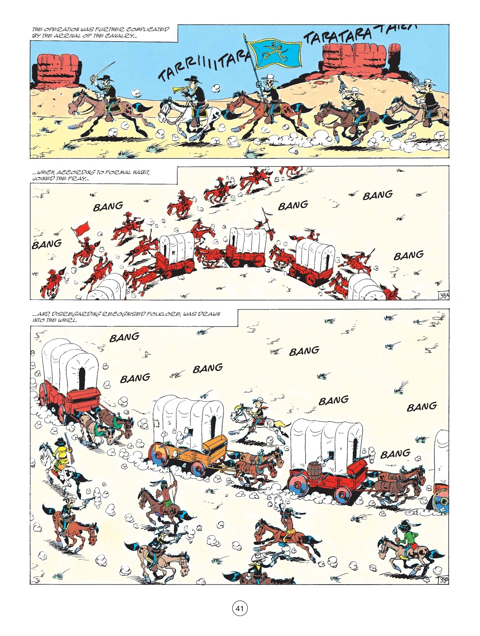 Read online A Lucky Luke Adventure comic -  Issue #61 - 42