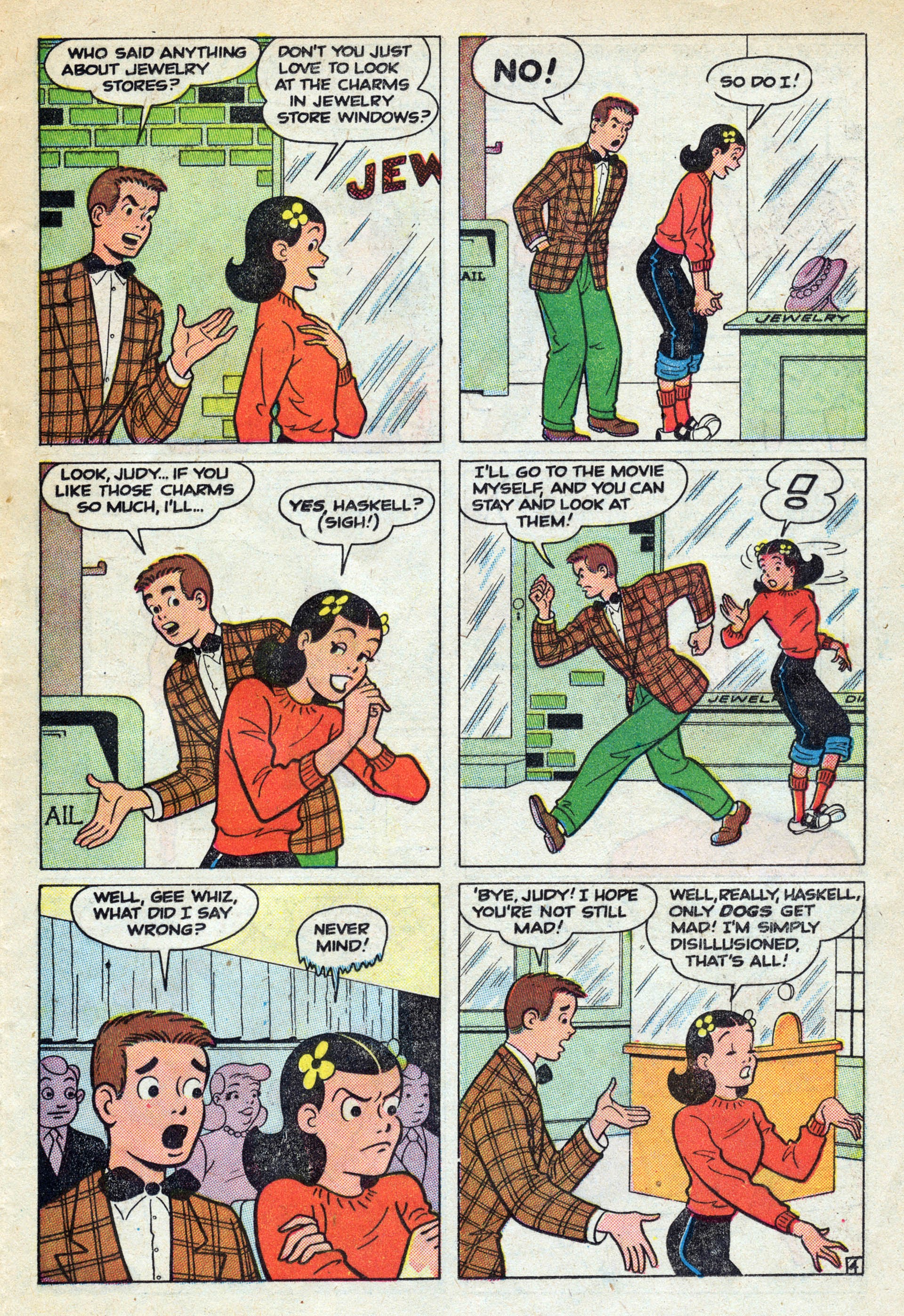 Read online Junior Miss (1947) comic -  Issue #39 - 21