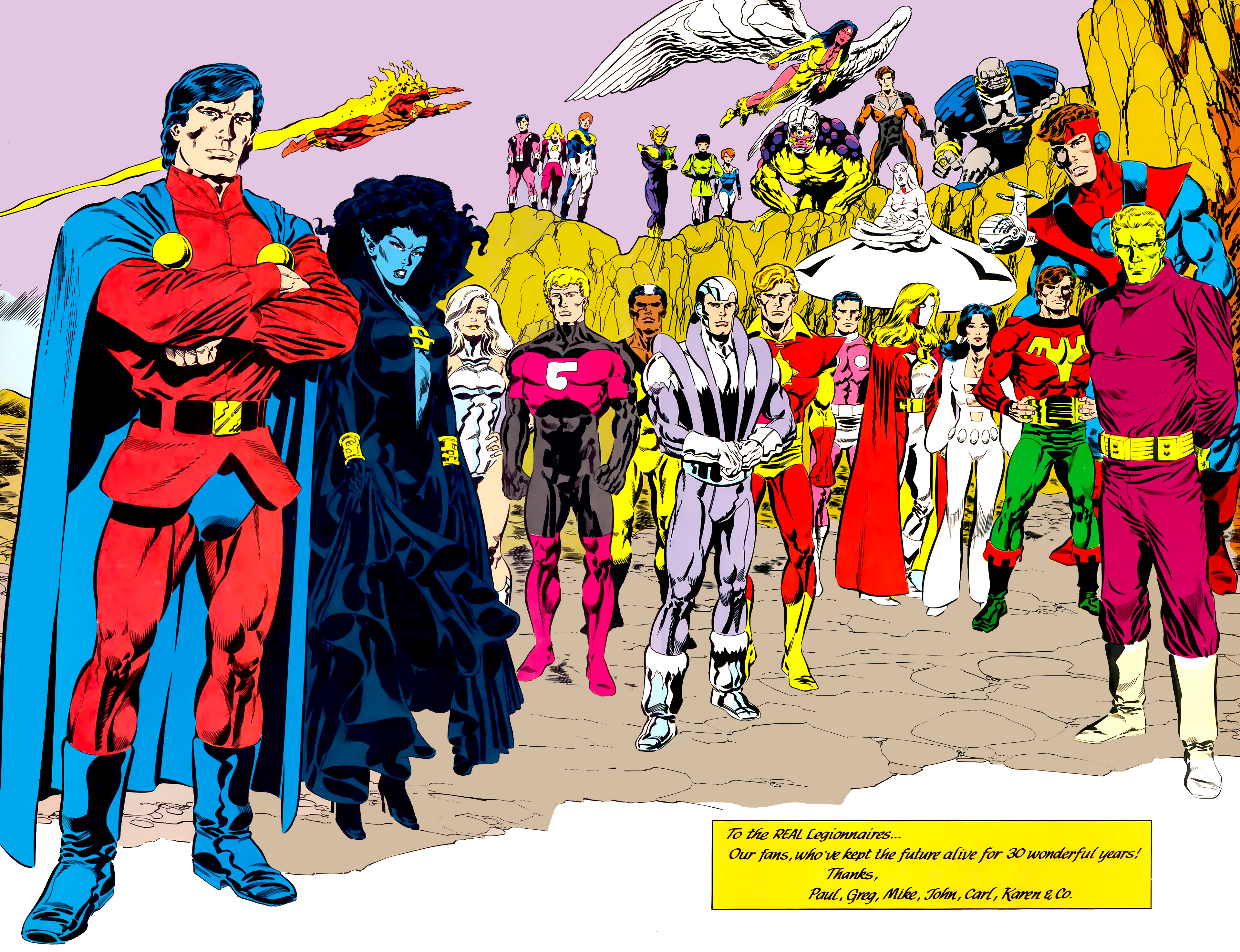 Read online Legion of Super-Heroes (1984) comic -  Issue #45 - 58