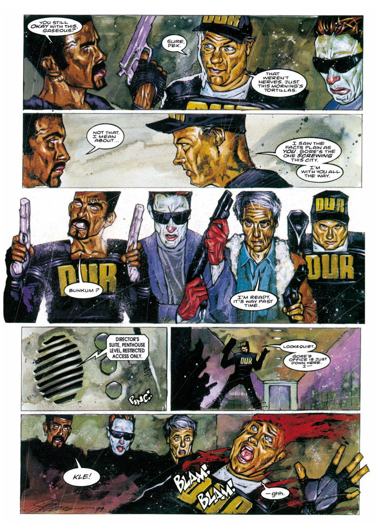 Read online Judge Dredd Megazine (Vol. 5) comic -  Issue #334 - 131