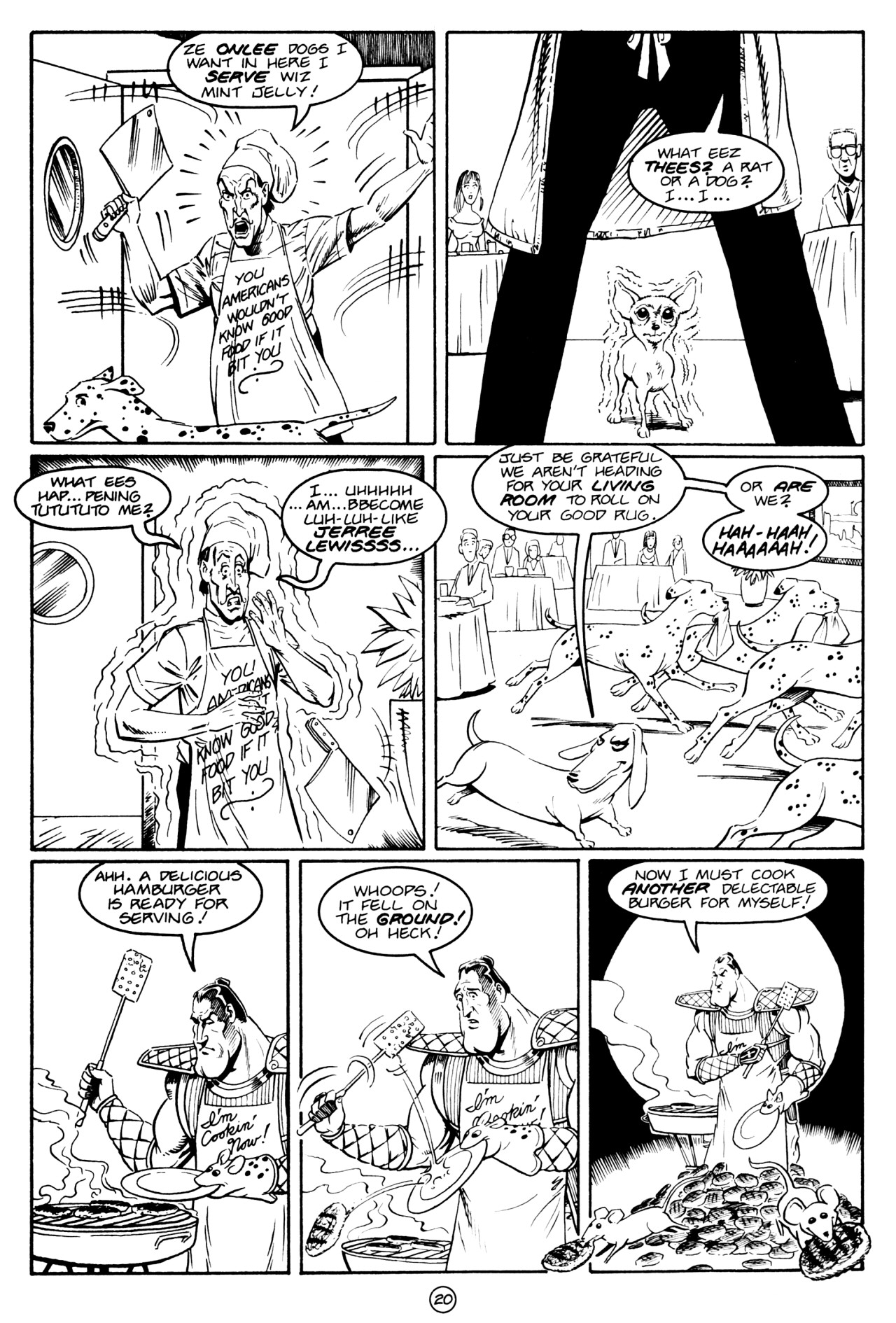 Read online Paul the Samurai (1992) comic -  Issue #3 - 22