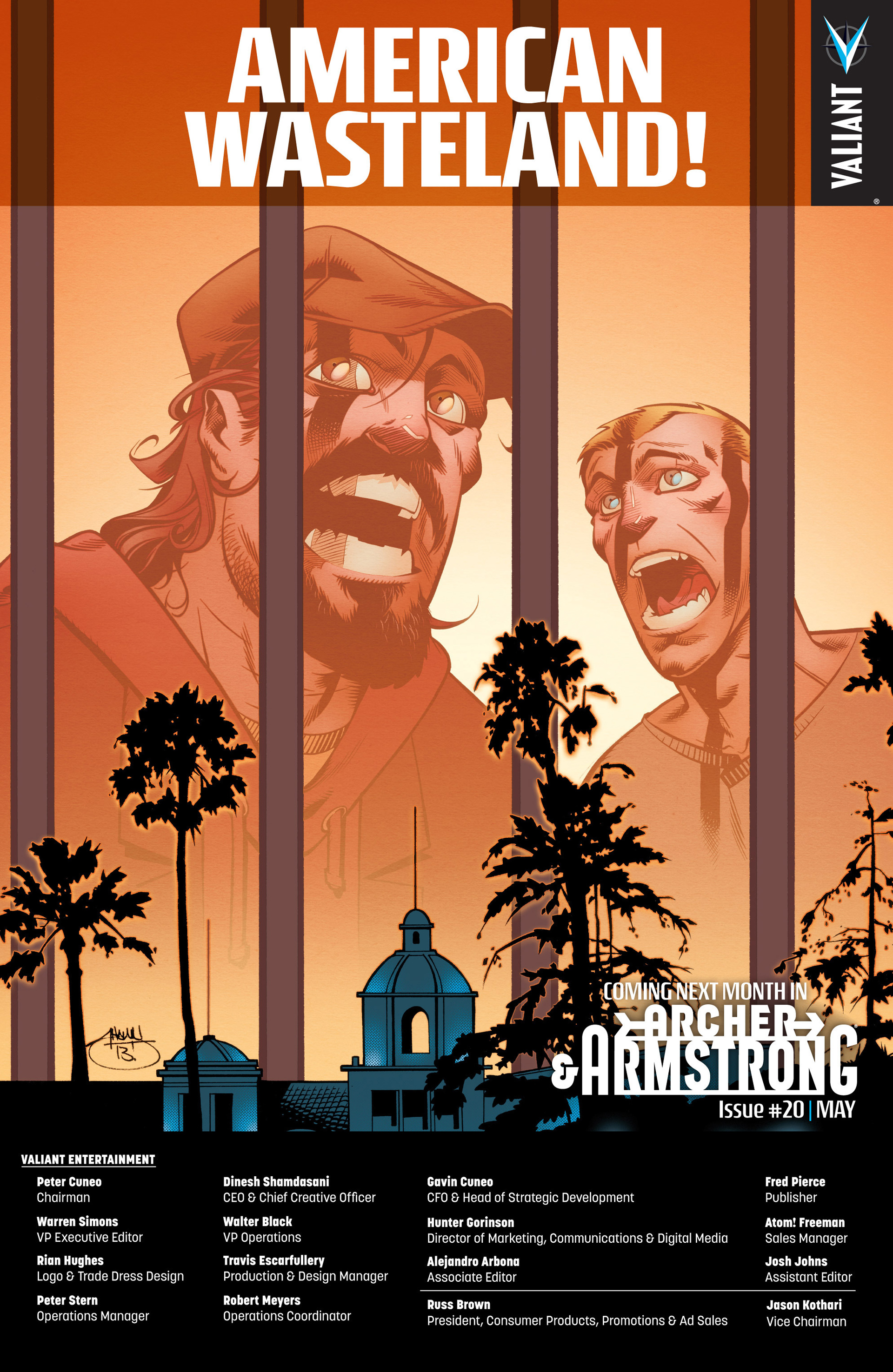 Read online Archer and Armstrong comic -  Issue #19 - 25