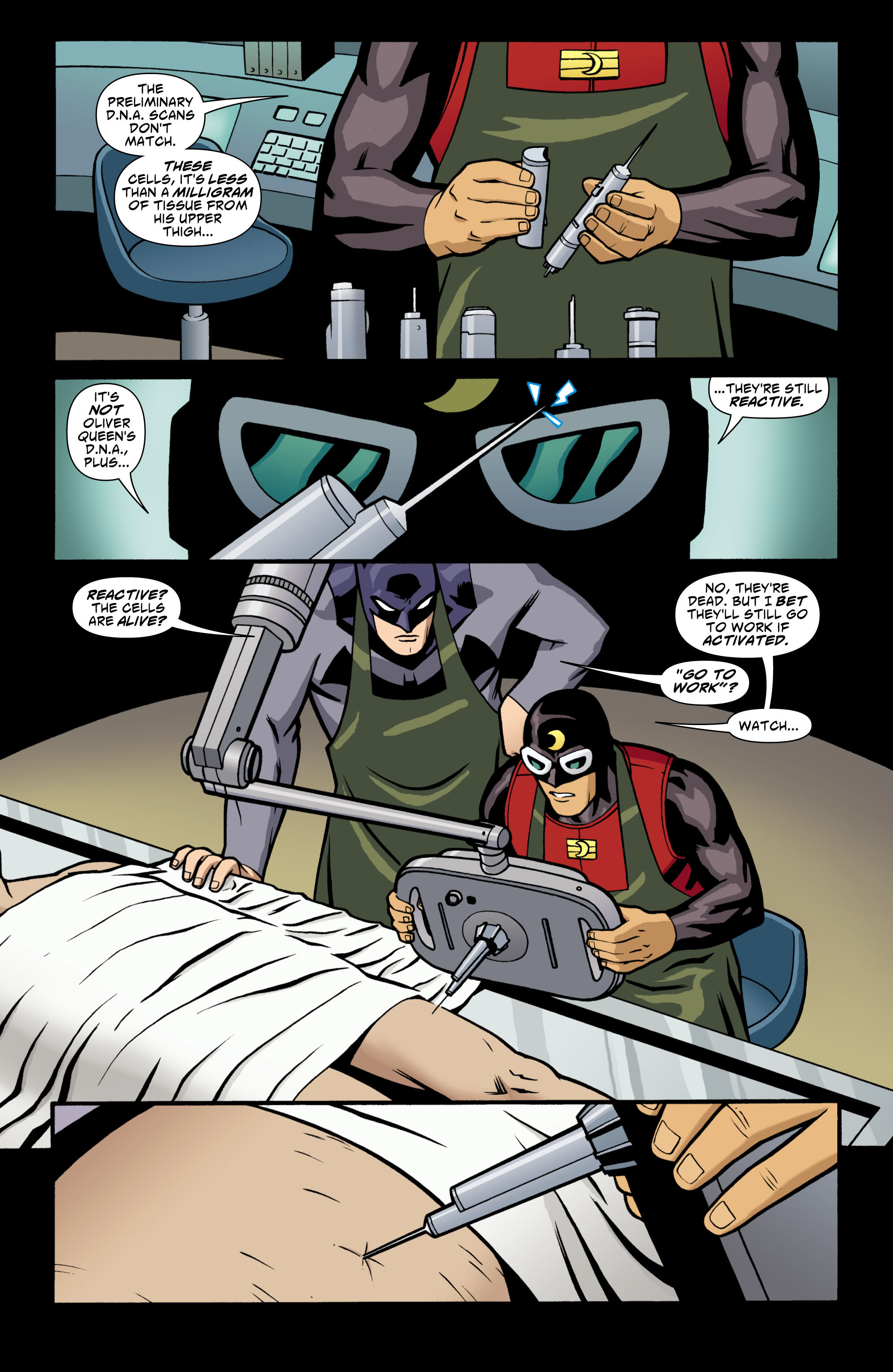 Read online Green Arrow/Black Canary comic -  Issue #1 - 24