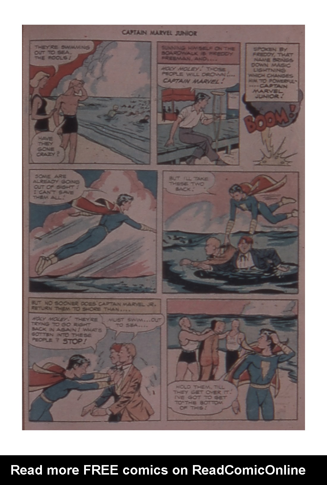 Read online Captain Marvel, Jr. comic -  Issue #57 - 41