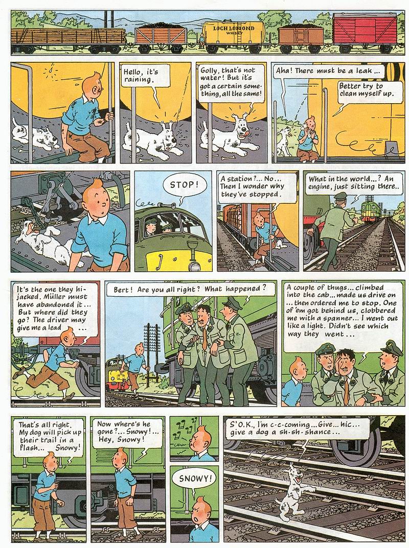 Read online The Adventures of Tintin comic -  Issue #7 - 36