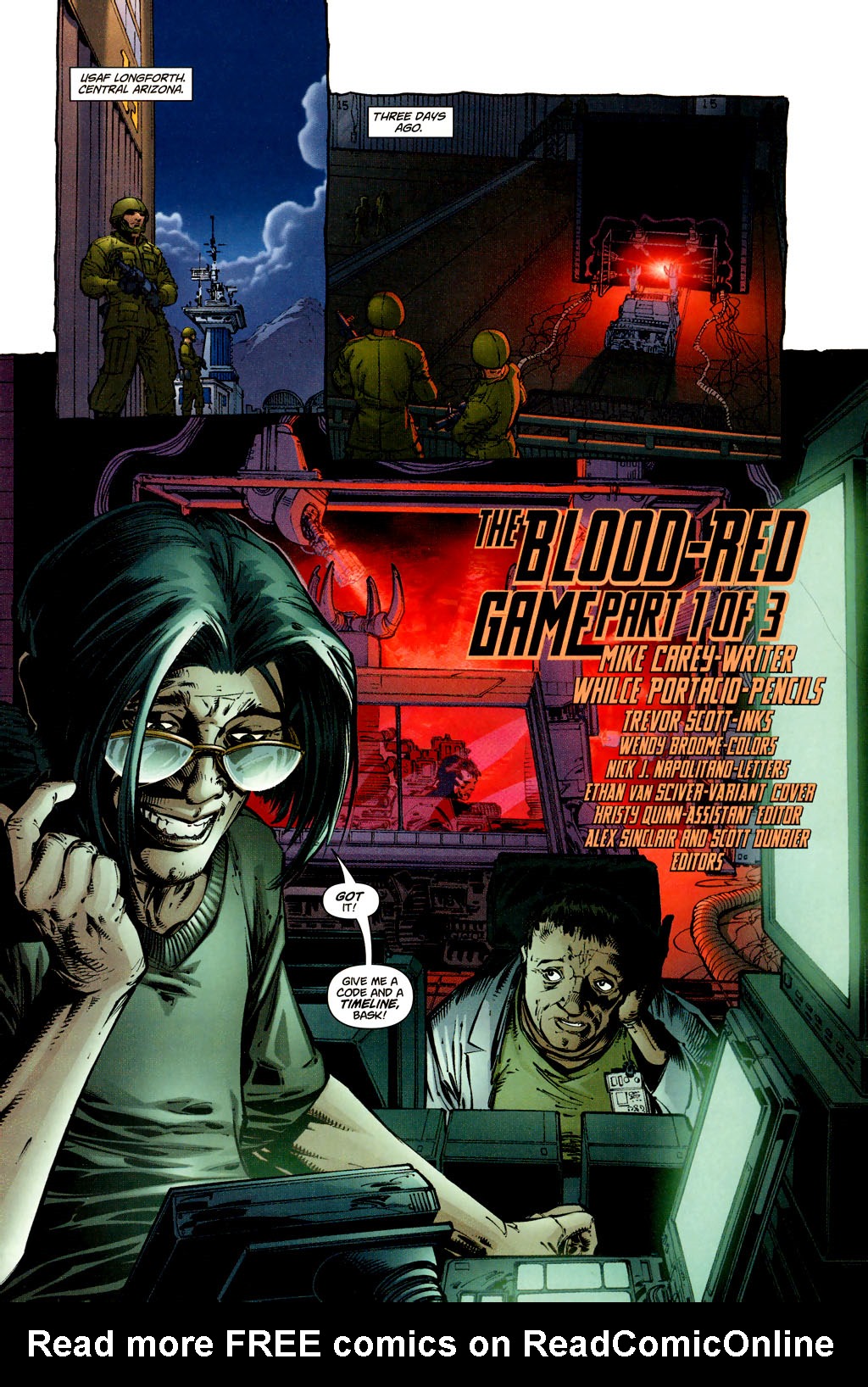 Read online Wetworks (2006) comic -  Issue #1 - 2
