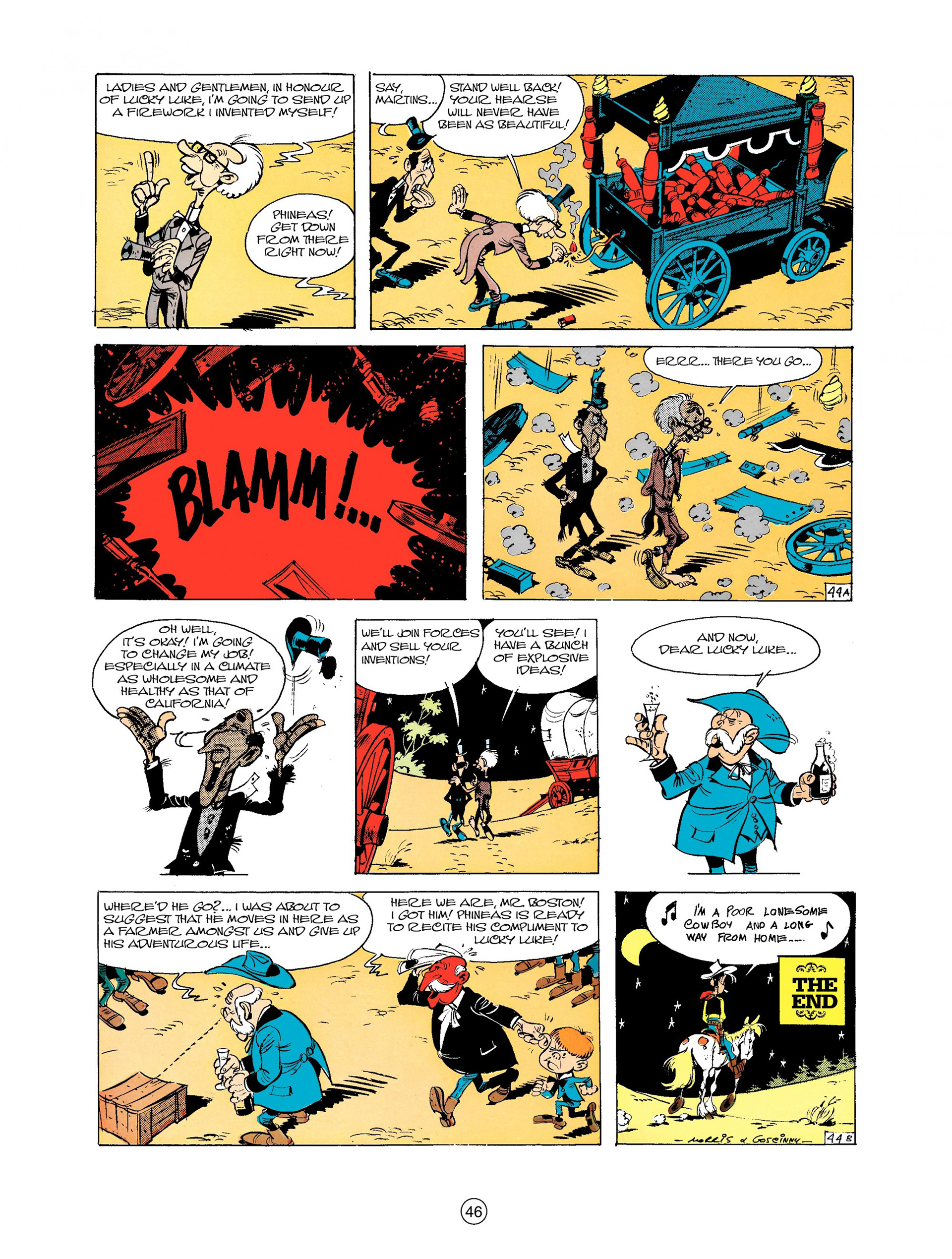 Read online A Lucky Luke Adventure comic -  Issue #9 - 46