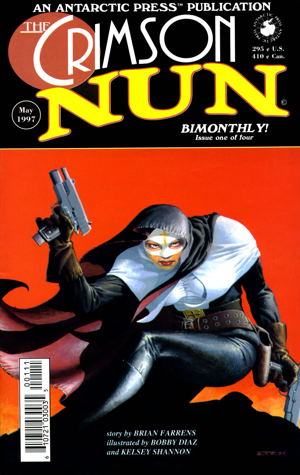 Read online Crimson Nun comic -  Issue #1 - 1