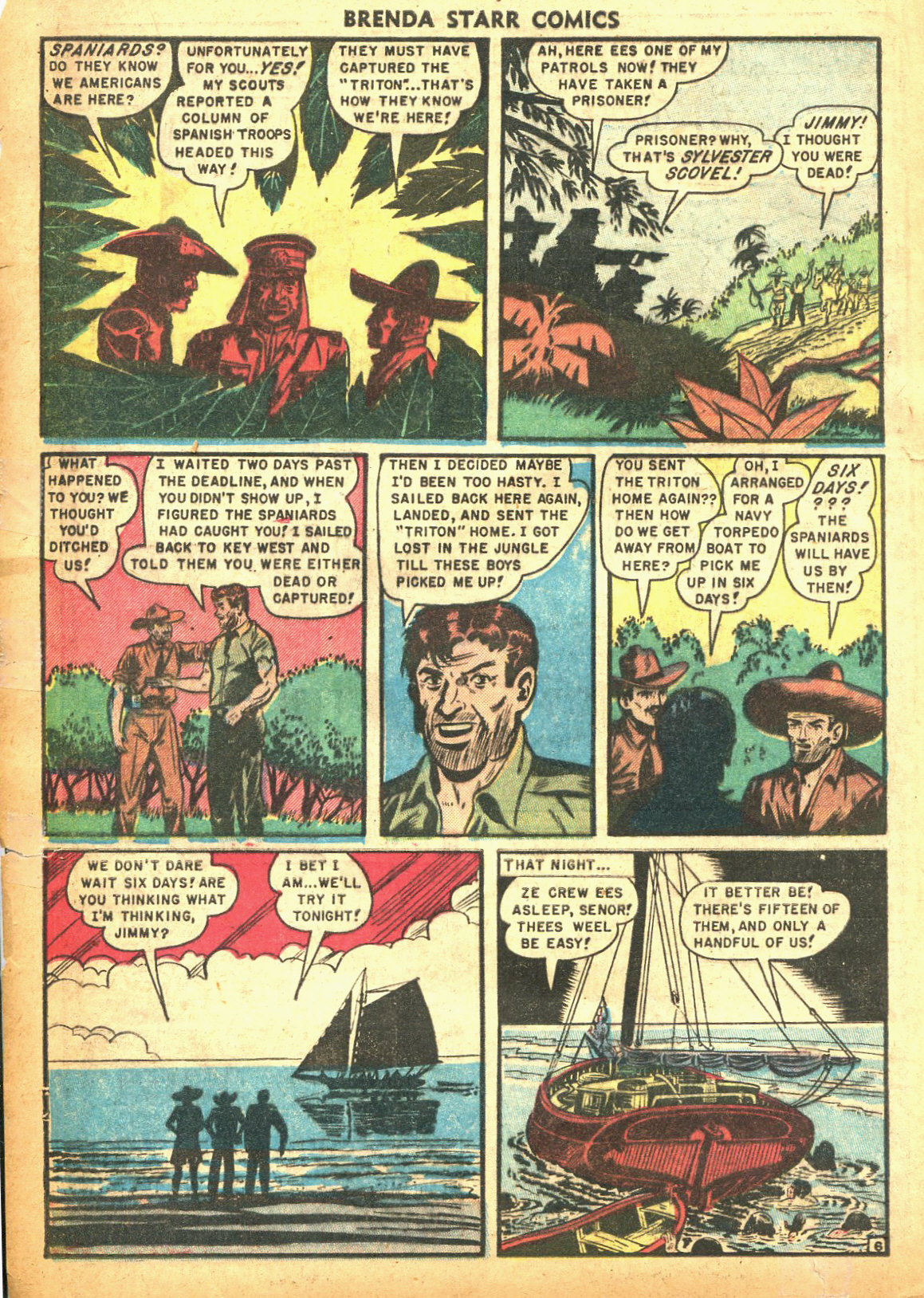 Read online Brenda Starr (1948) comic -  Issue #10 - 24