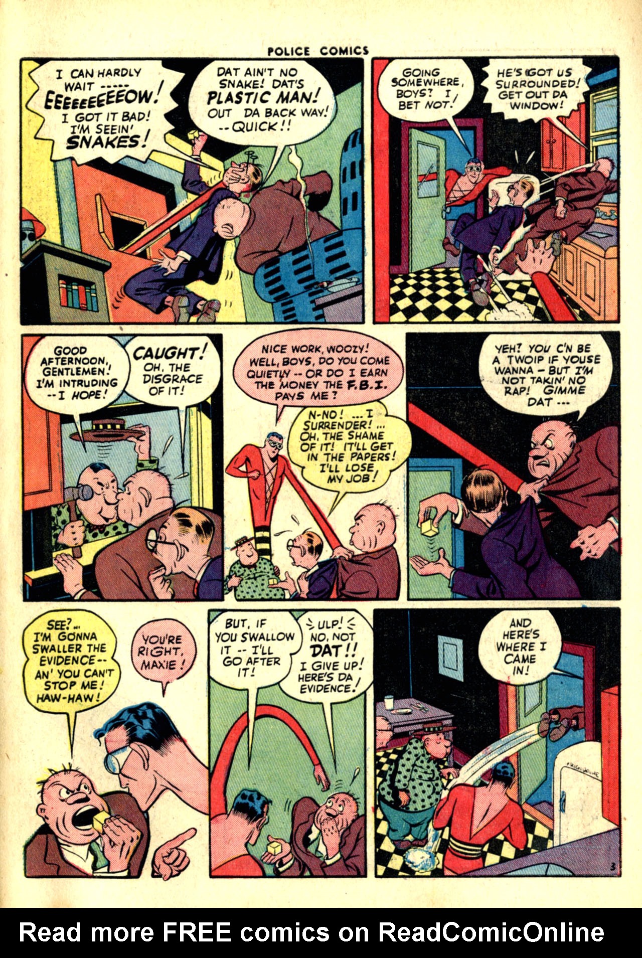 Read online Police Comics comic -  Issue #30 - 5