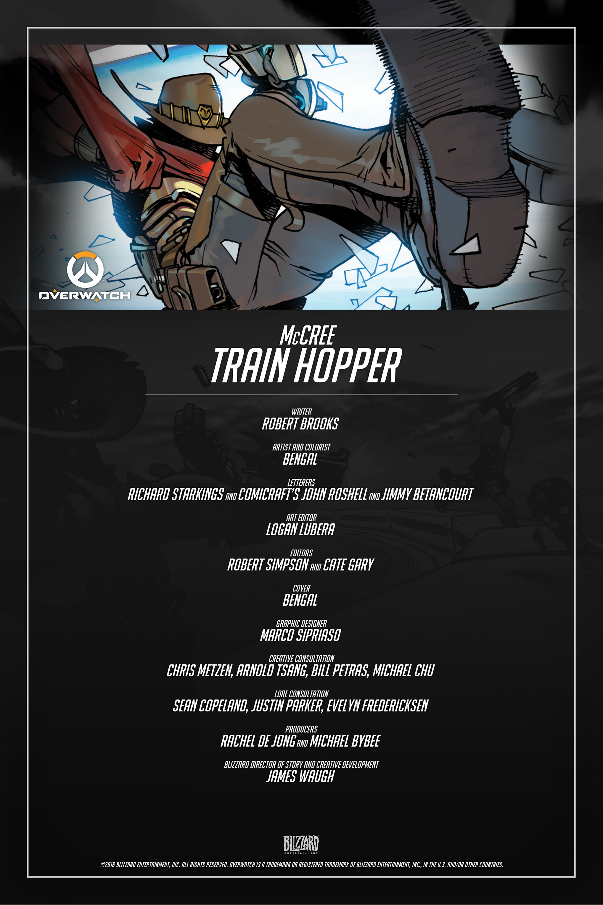 Read online Overwatch comic -  Issue #1 - 2