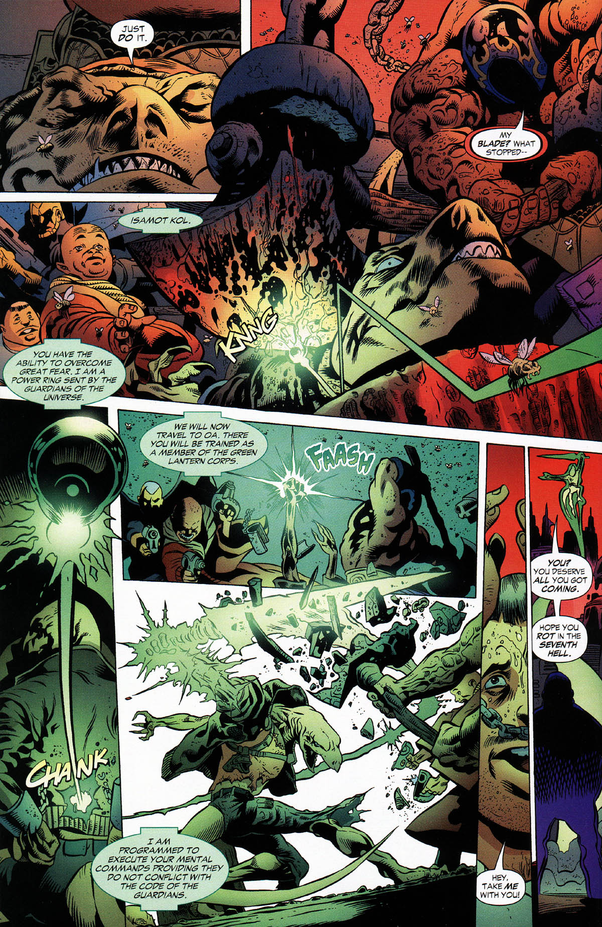 Read online Green Lantern Corps: Recharge comic -  Issue #1 - 14