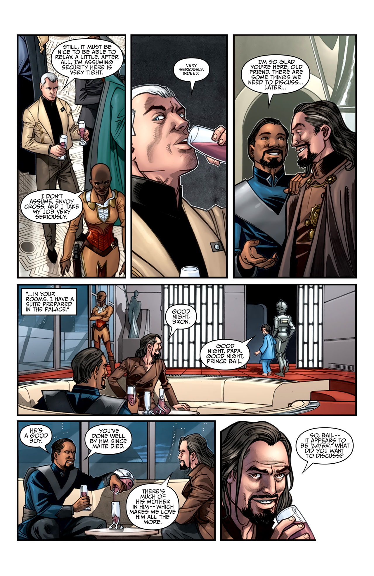 Read online Star Wars: Agent Of The Empire - Hard Targets comic -  Issue #1 - 9