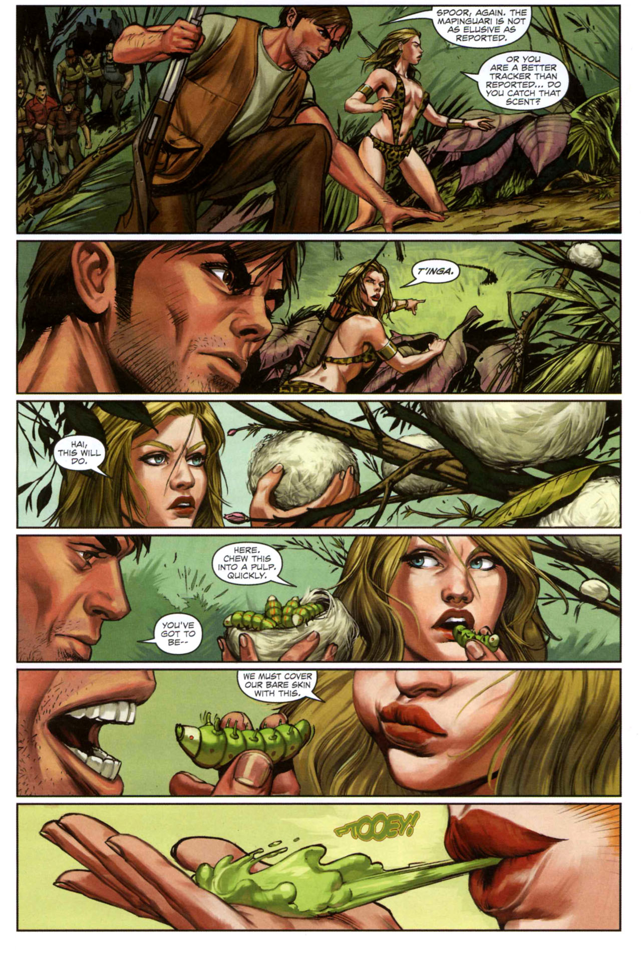 Read online Sheena - Trail of the Mapinguari comic -  Issue # Full - 23