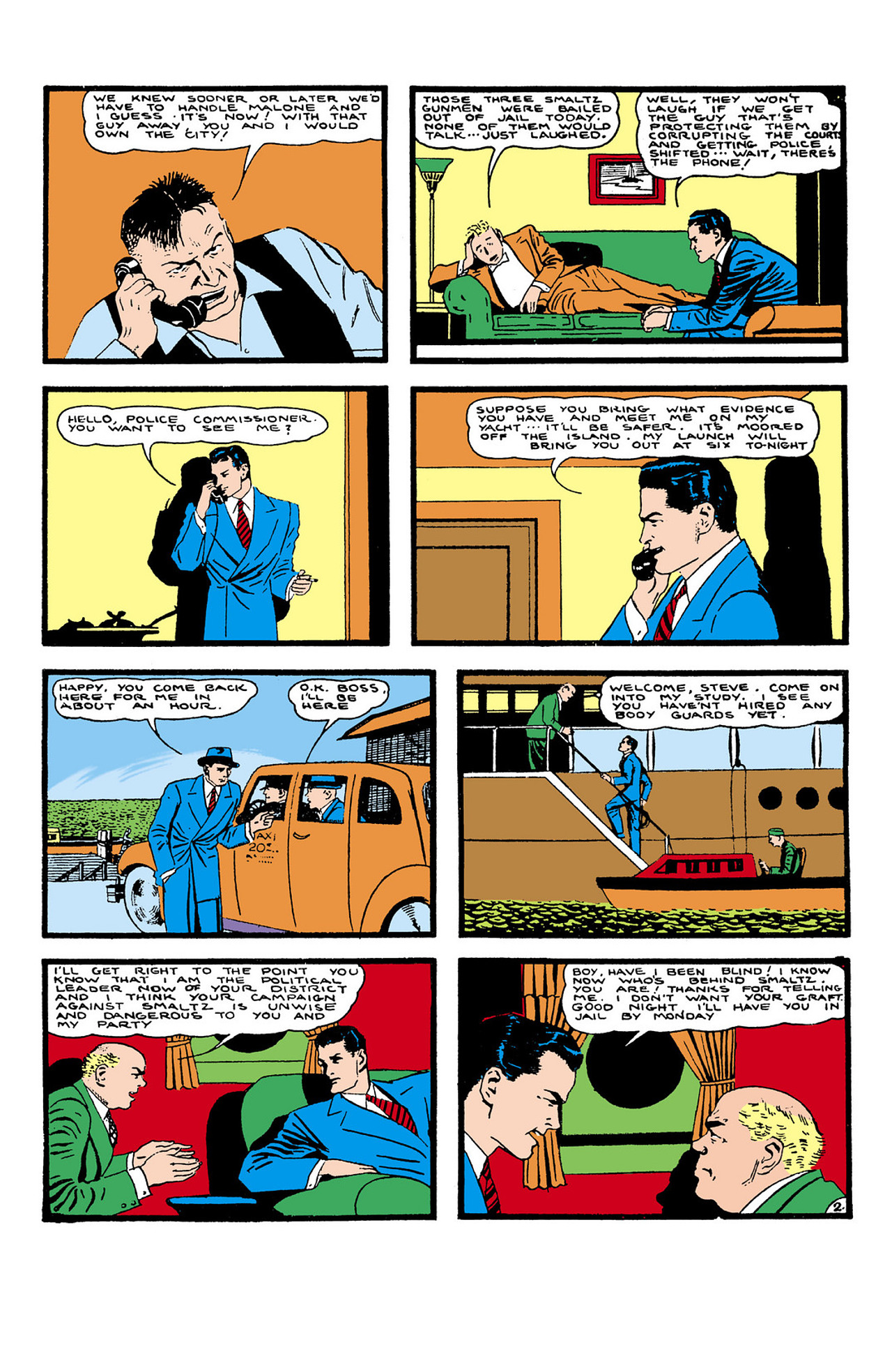 Read online Detective Comics (1937) comic -  Issue #38 - 39