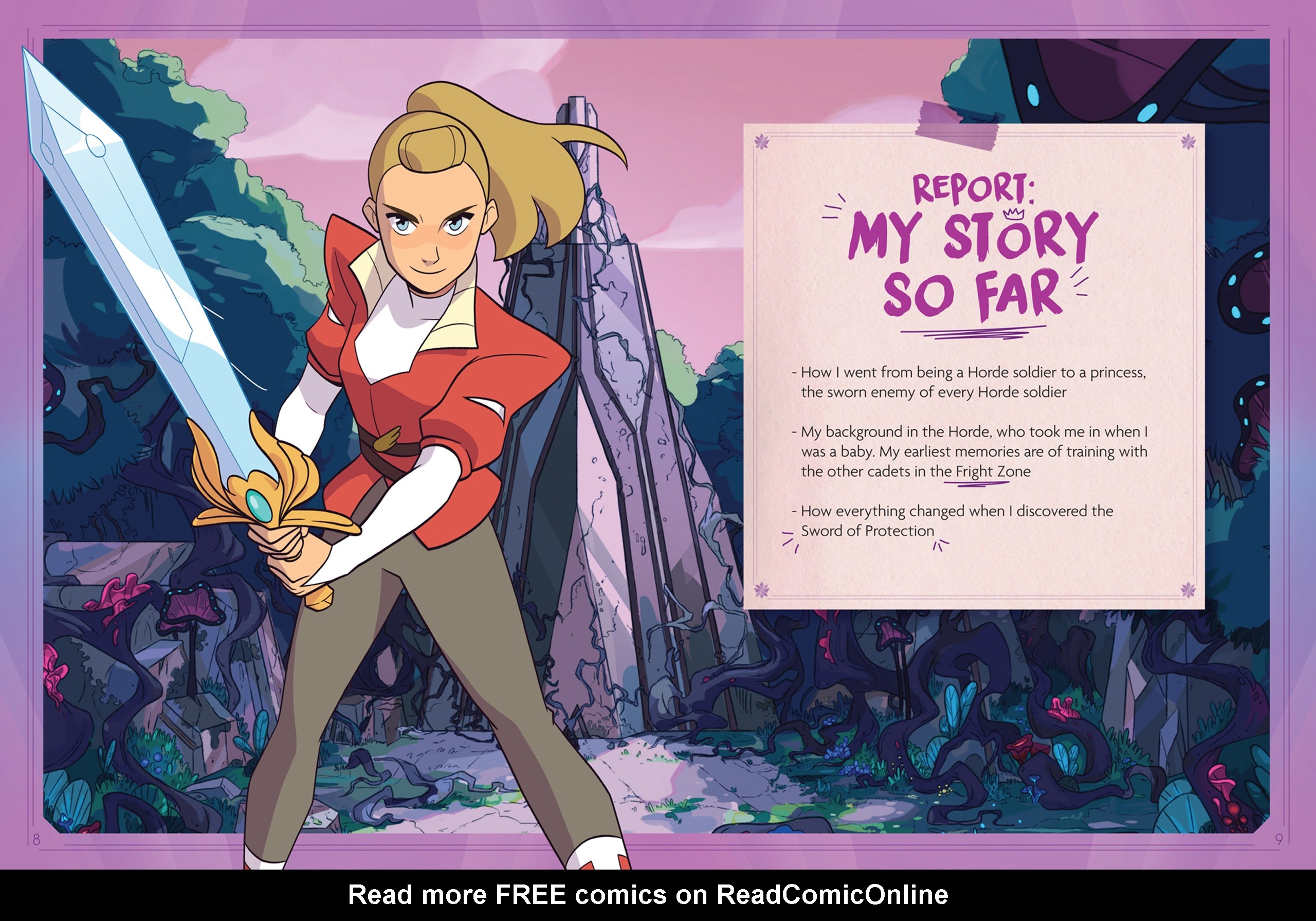 Read online Rebel Princess Guide (She-Ra) comic -  Issue # Full - 6