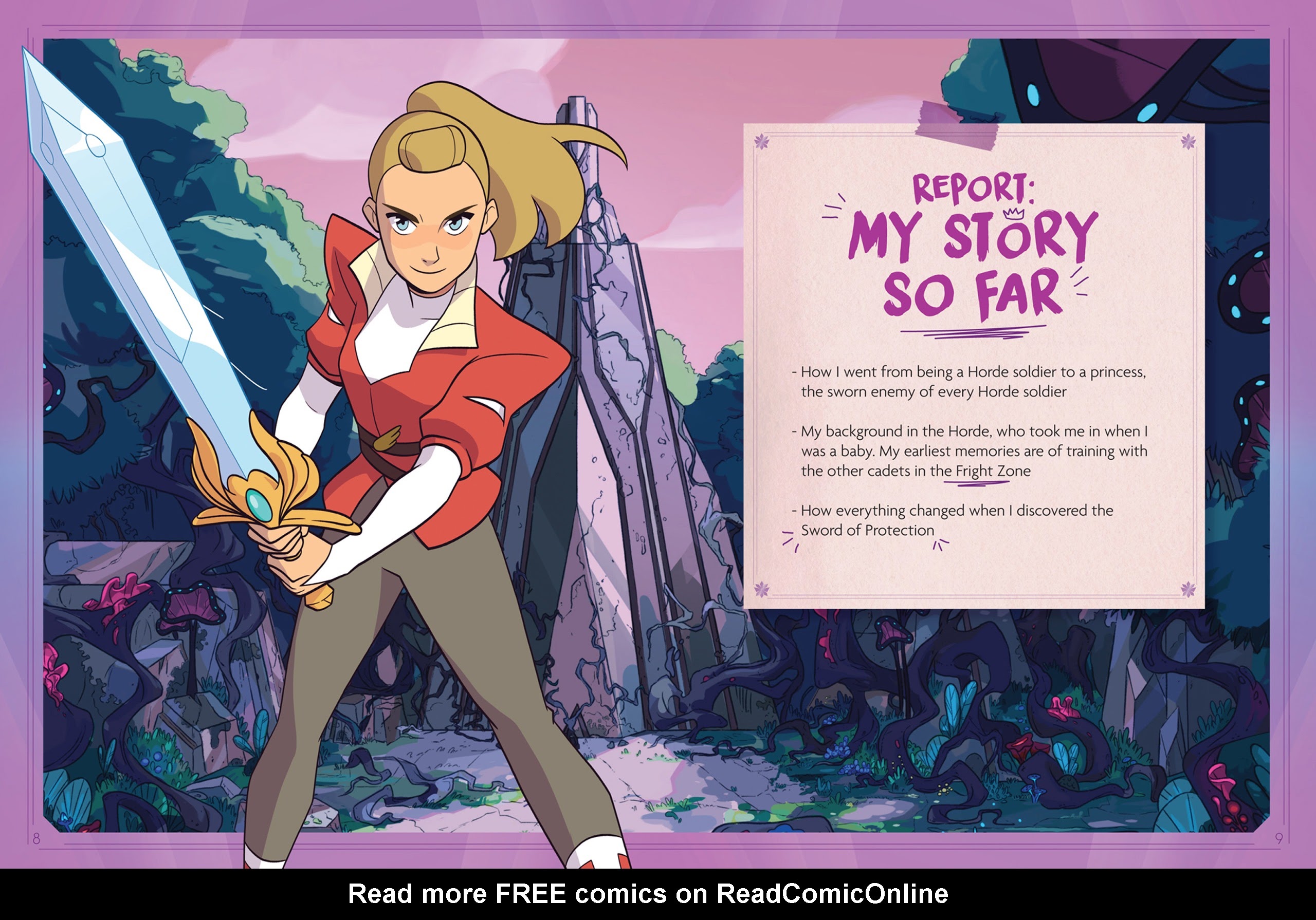 Read online Rebel Princess Guide (She-Ra) comic -  Issue # Full - 6
