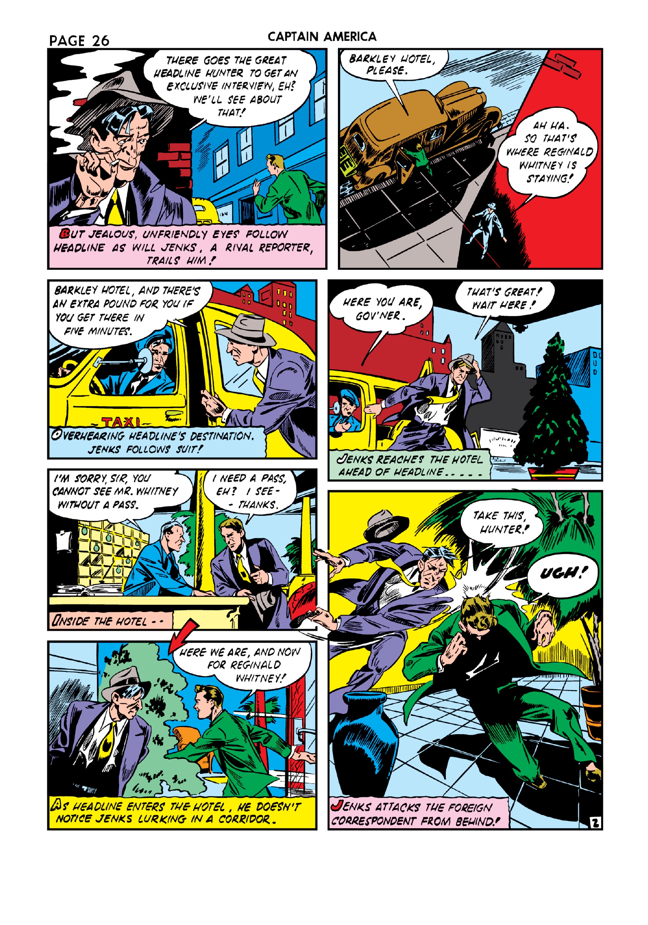 Read online Marvel Masterworks: Golden Age Captain America comic -  Issue # TPB 3 (Part 2) - 2