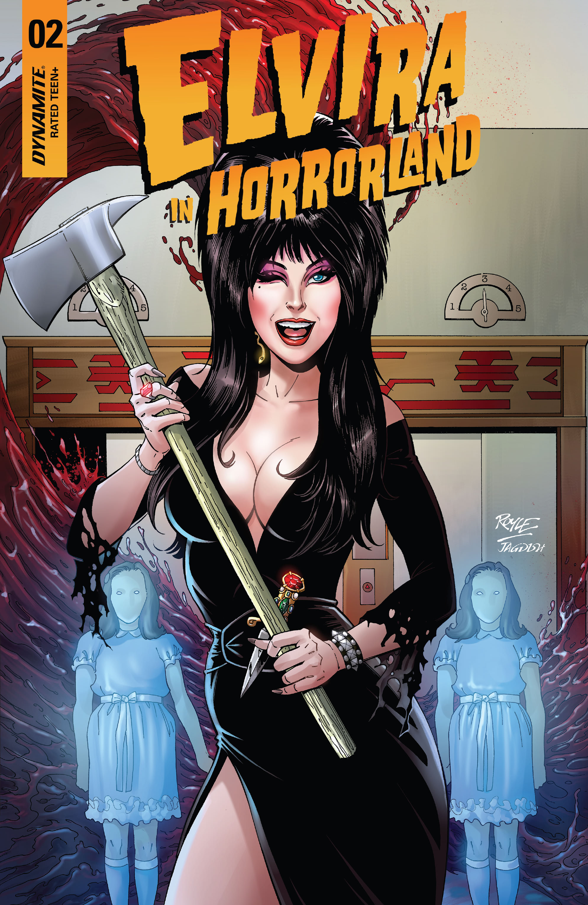 Read online Elvira in Horrorland comic -  Issue #2 - 2