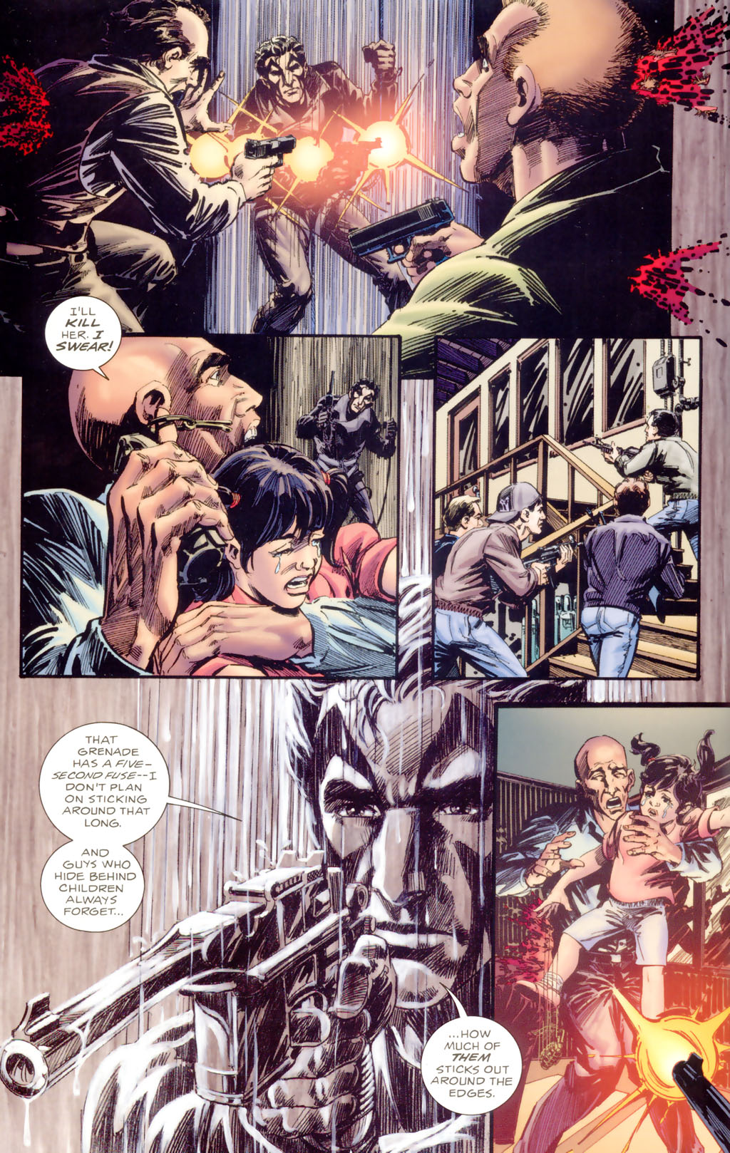 Read online Jon Sable, Freelance: Bloodtrail comic -  Issue #1 - 10