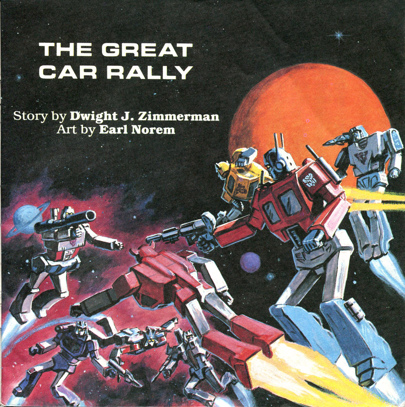 Read online The Transformers: The Great Car Rally comic -  Issue # Full - 4