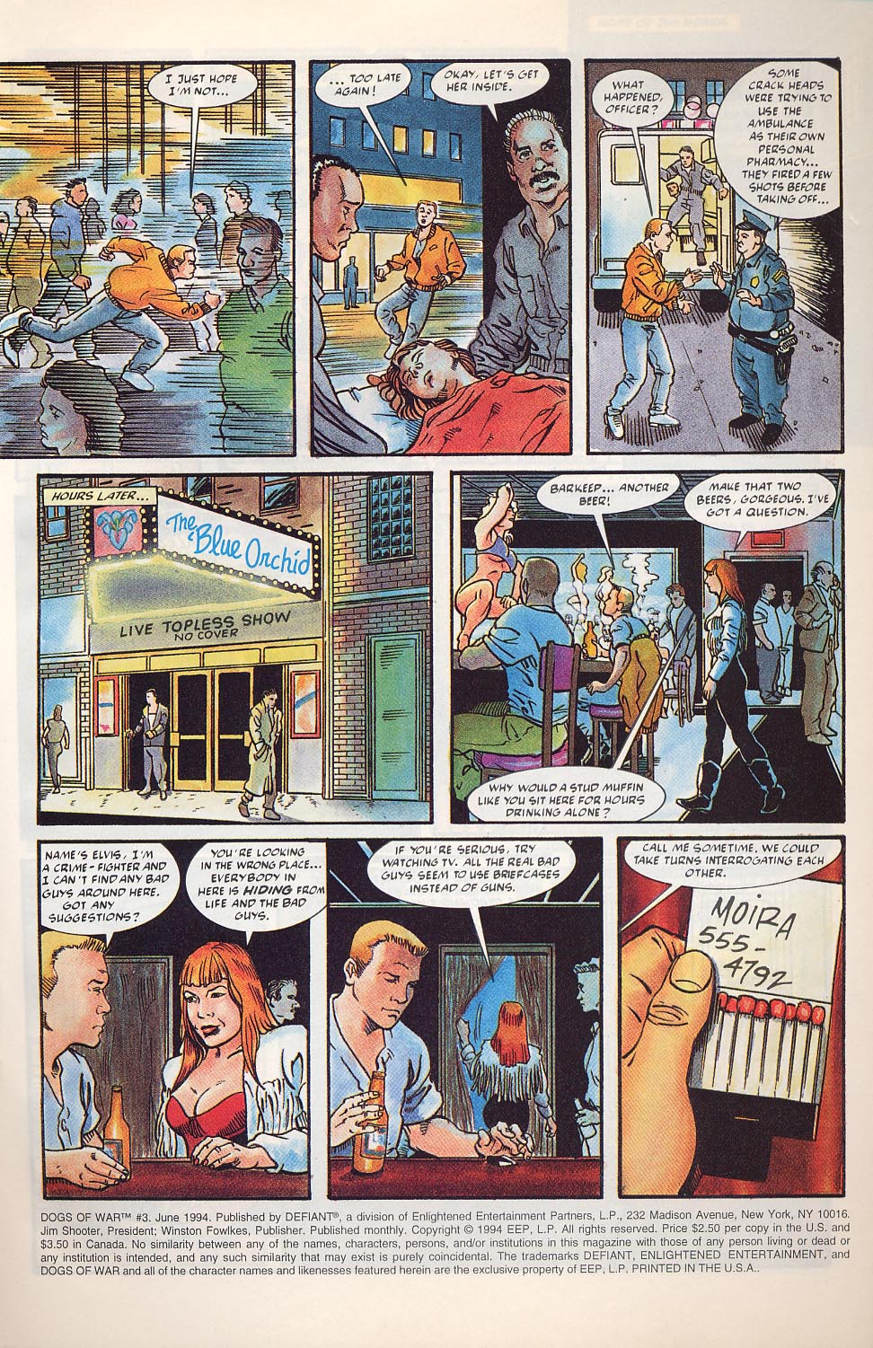 Read online Dogs of War comic -  Issue #3 - 5