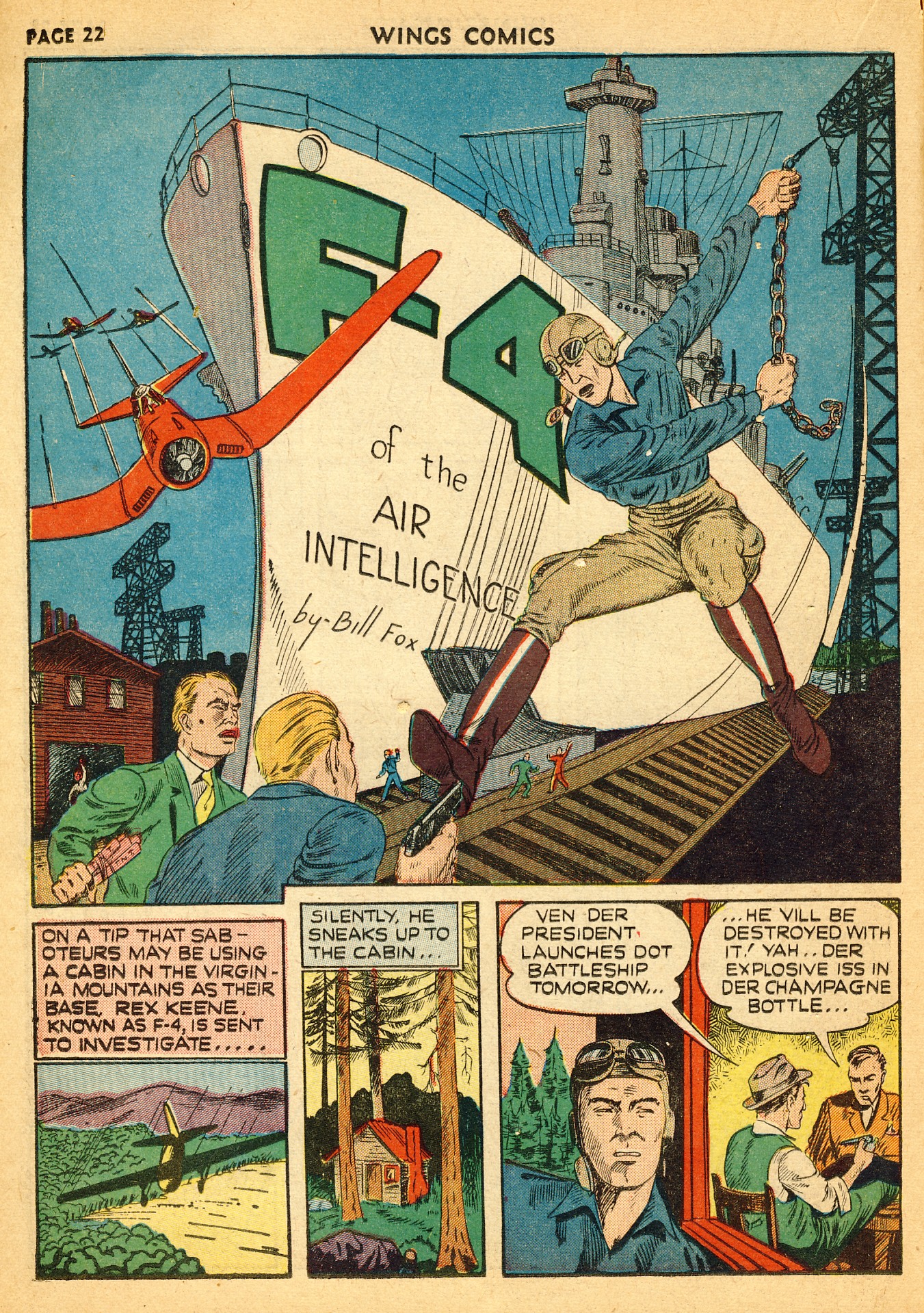 Read online Wings Comics comic -  Issue #14 - 25