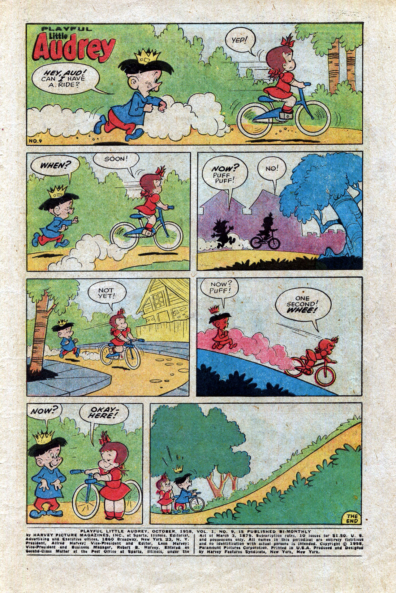 Read online Playful Little Audrey comic -  Issue #9 - 3