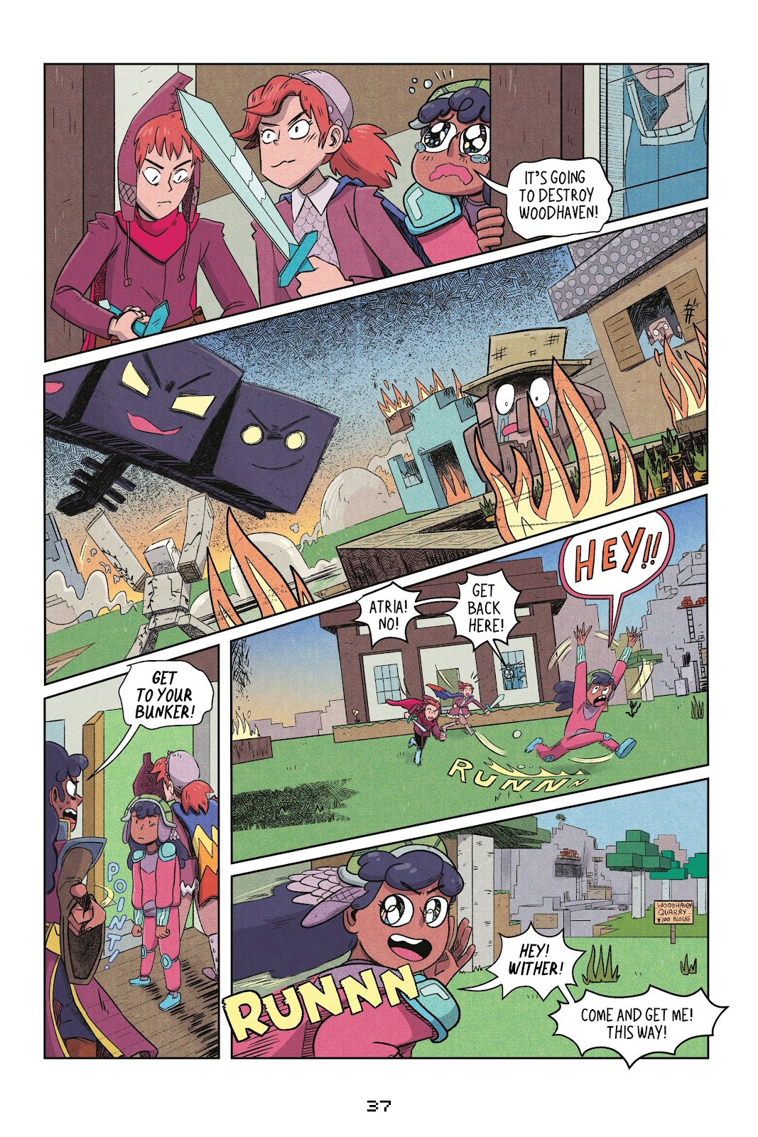 Minecraft: Wither Without You issue TPB 3 - Page 39