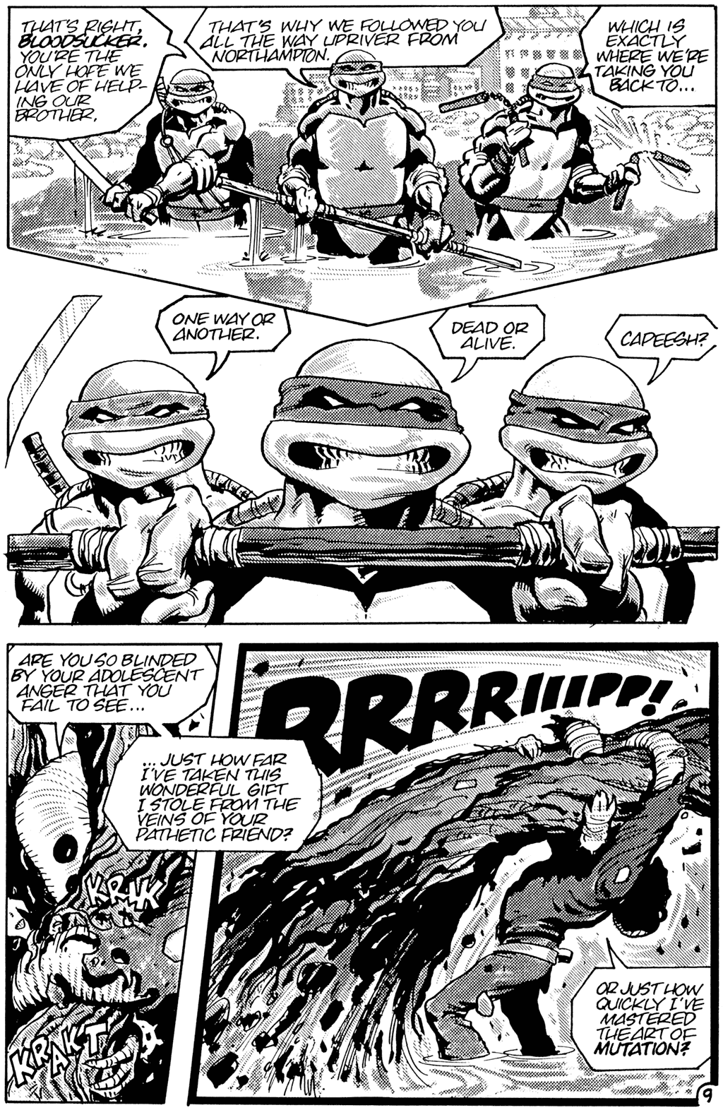Read online Teenage Mutant Ninja Turtles (1984) comic -  Issue #25 - 11