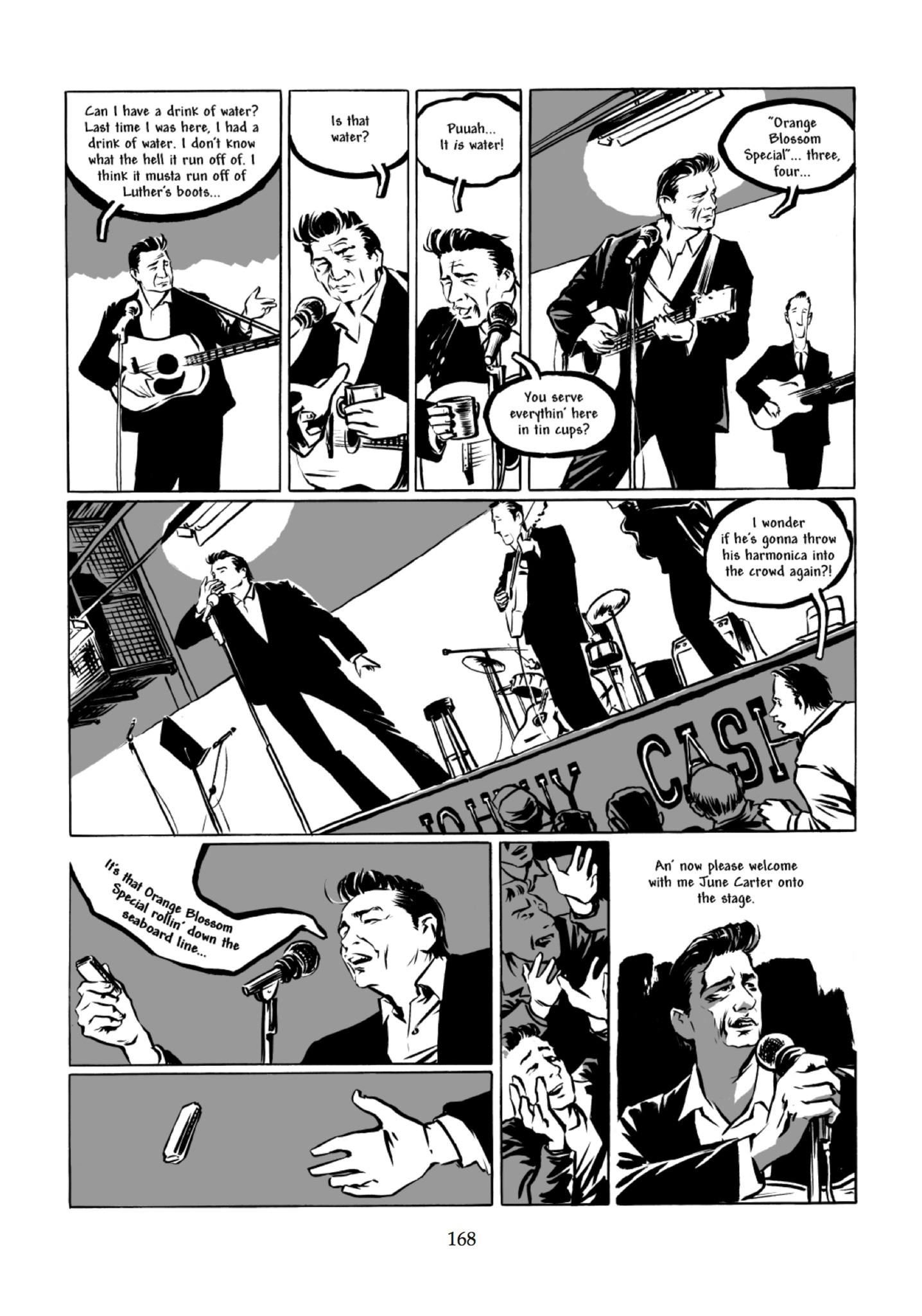 Read online Johnny Cash: I See a Darkness comic -  Issue # TPB - 163