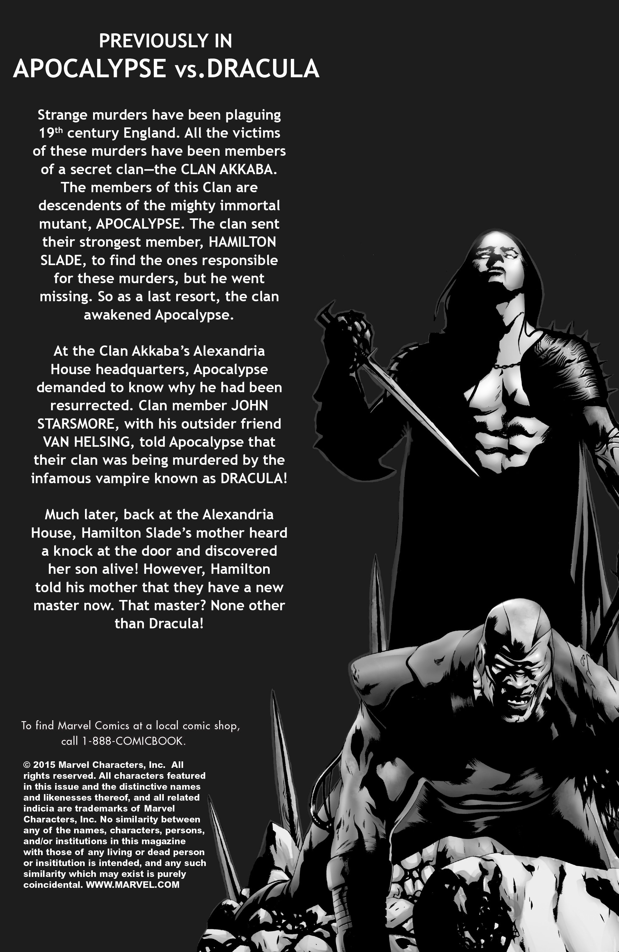 Read online X-Men: Apocalypse/Dracula comic -  Issue #3 - 2