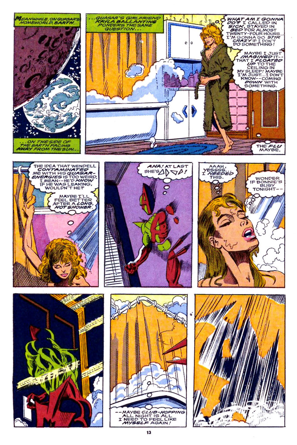 Read online Quasar comic -  Issue #34 - 9