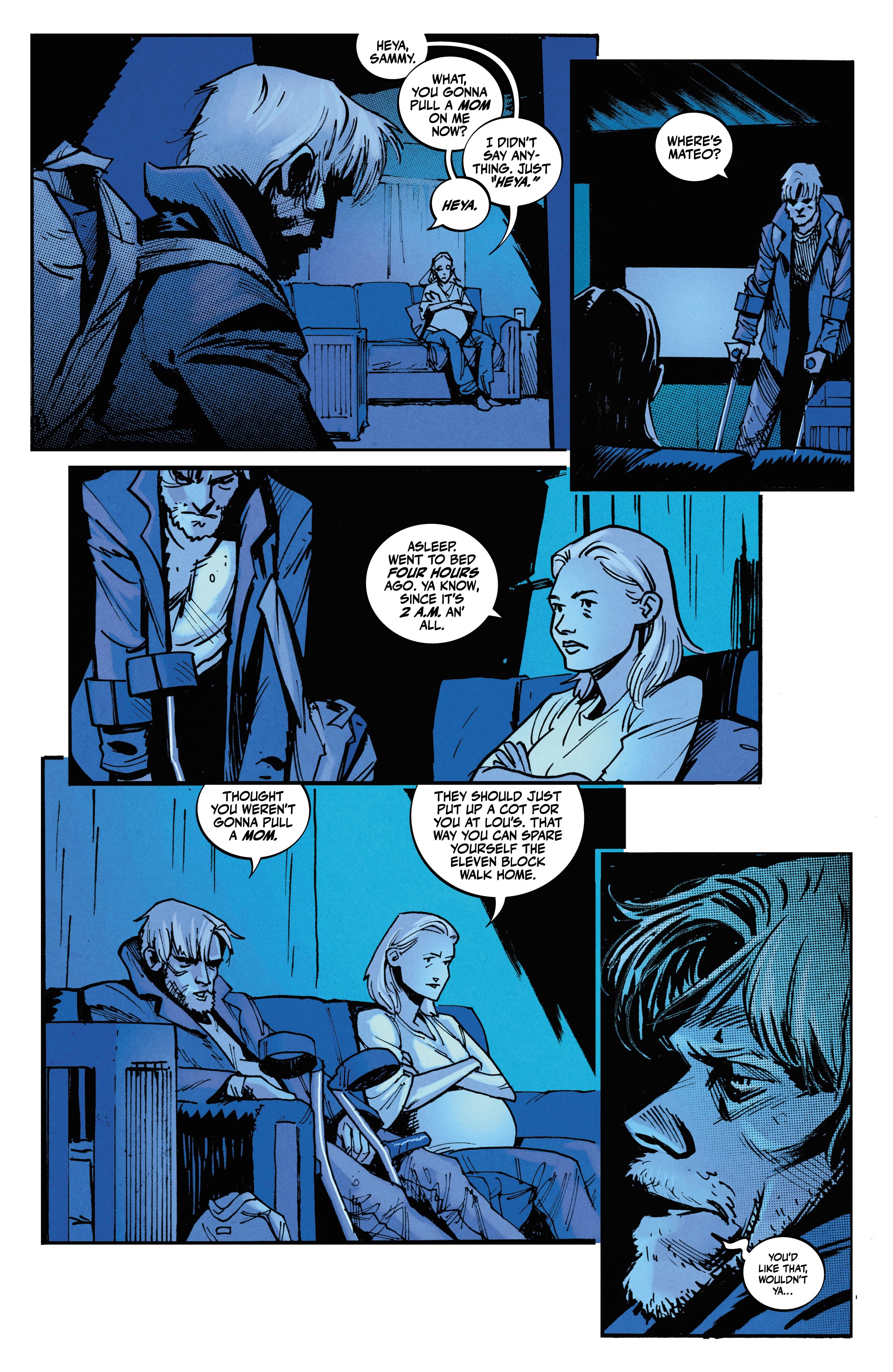 Read online The Blue Flame comic -  Issue #3 - 22