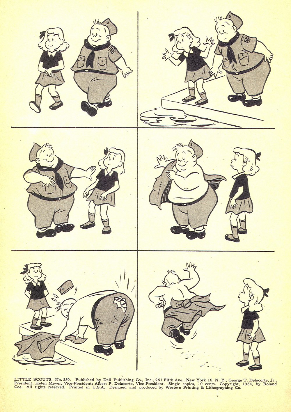 Read online Four Color Comics comic -  Issue #550 - 2