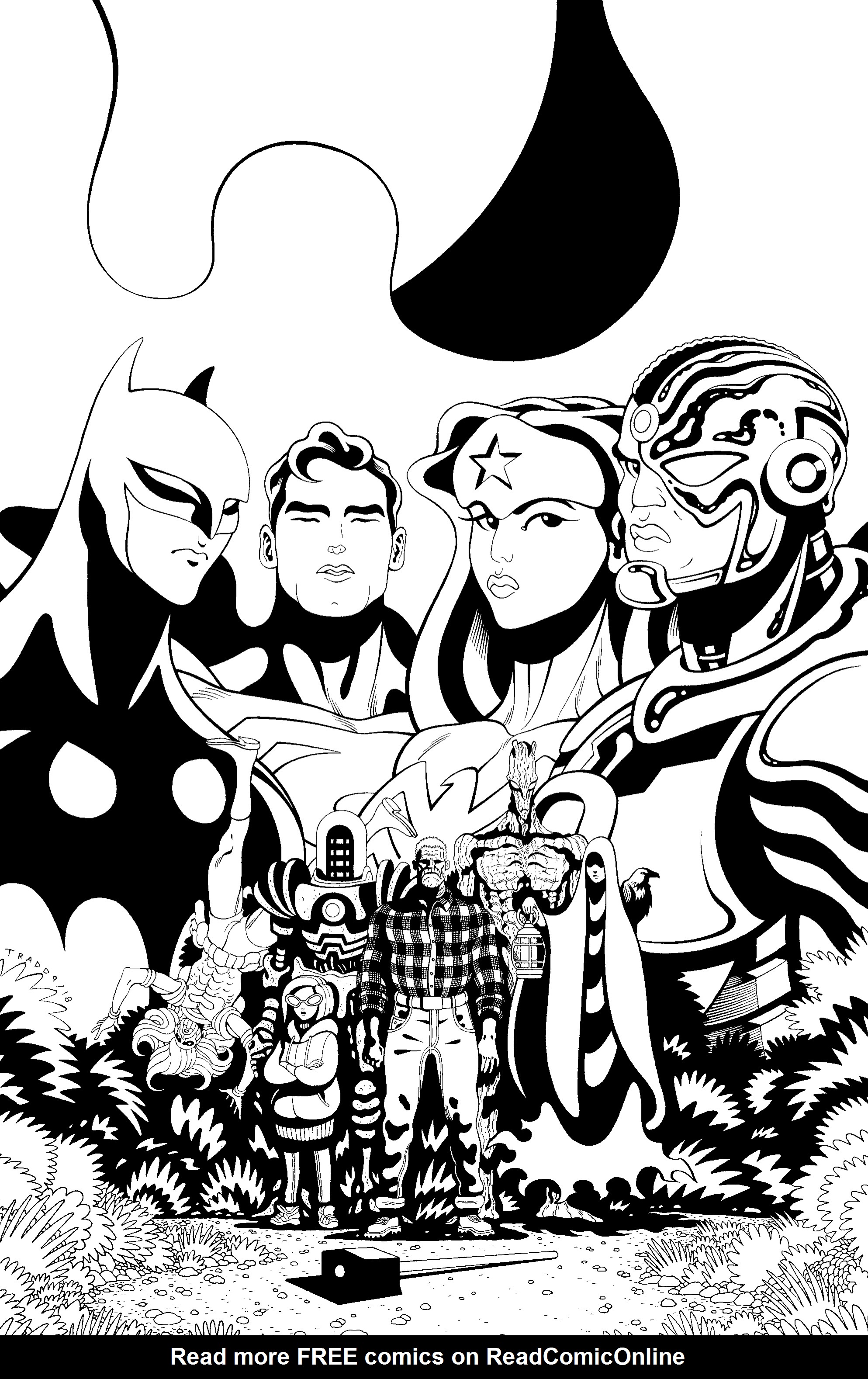 Read online Black Hammer/Justice League: Hammer of Justice! comic -  Issue # _TPB (Part 2) - 48