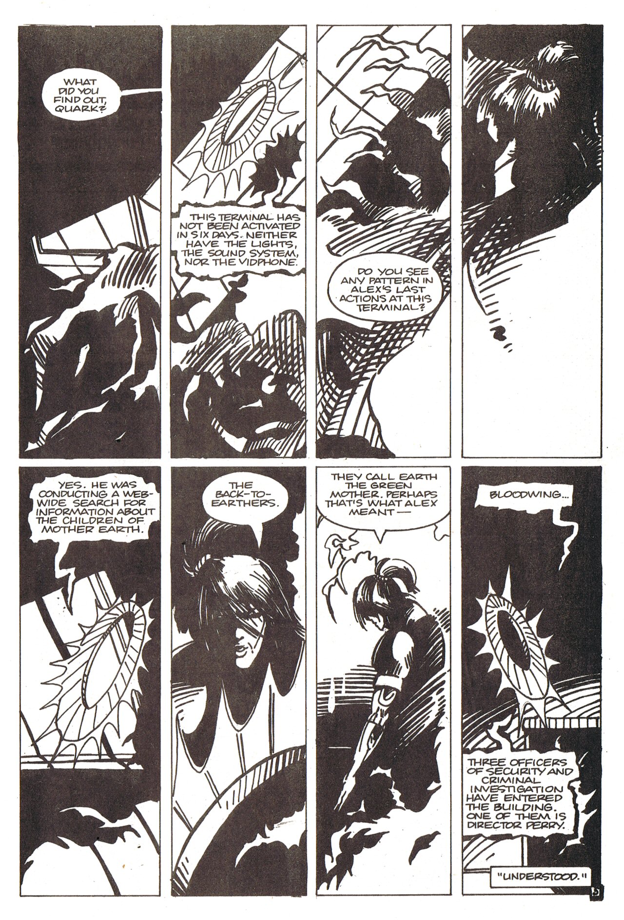 Read online Blood Wing comic -  Issue #4 - 7