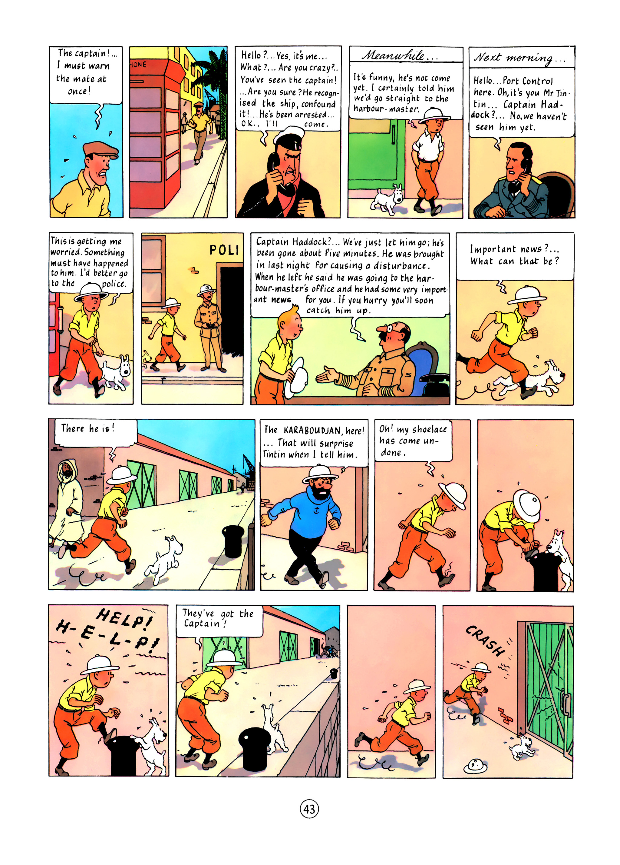 Read online The Adventures of Tintin comic -  Issue #9 - 46
