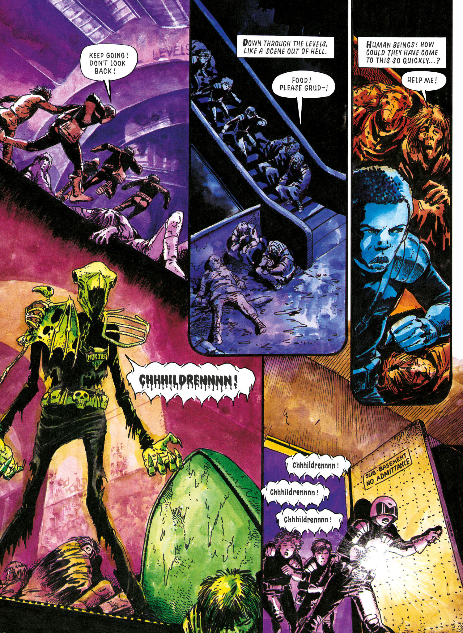 Read online Essential Judge Dredd: Necropolis comic -  Issue # TPB (Part 2) - 49